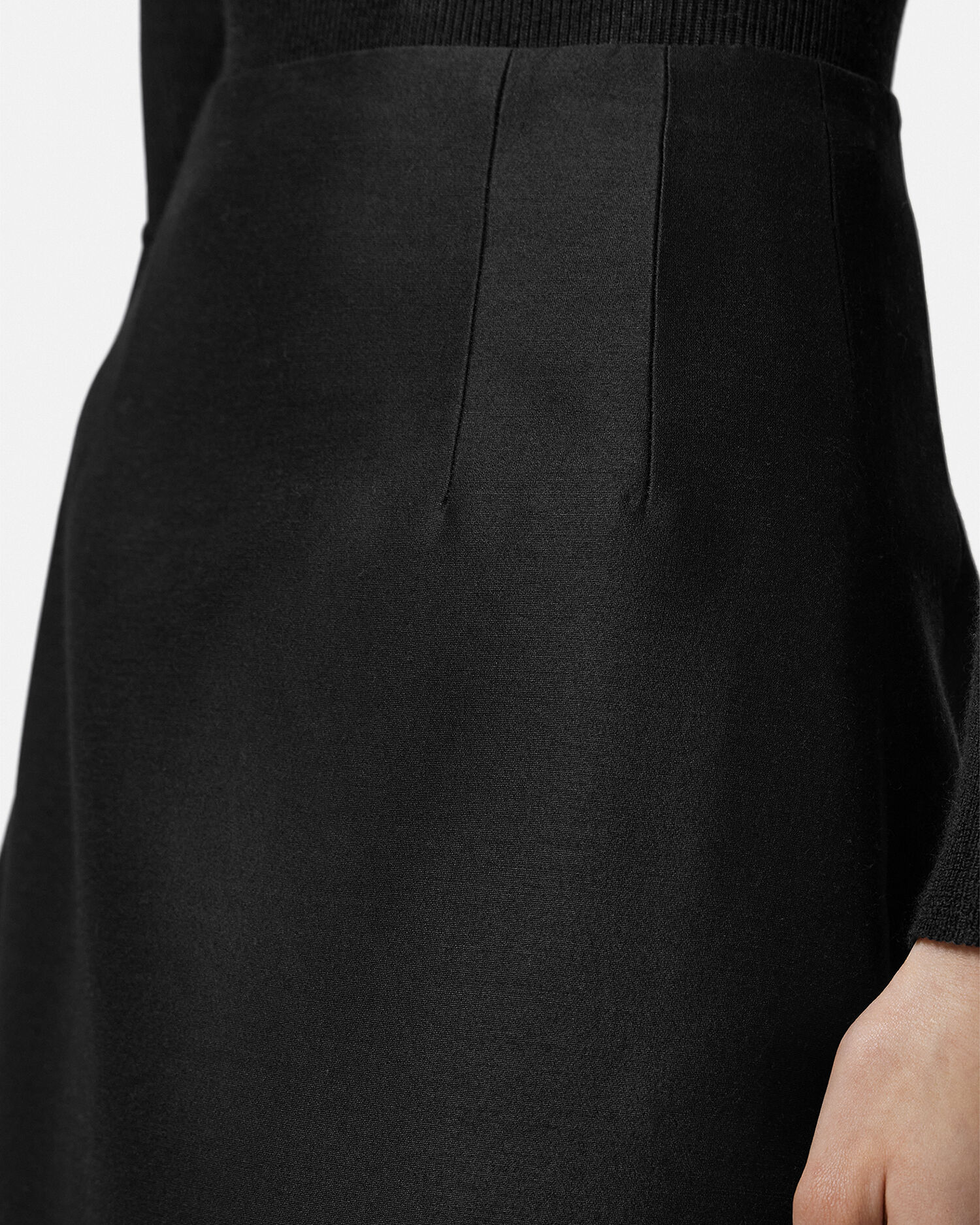 Versace black hot sale pencil skirt