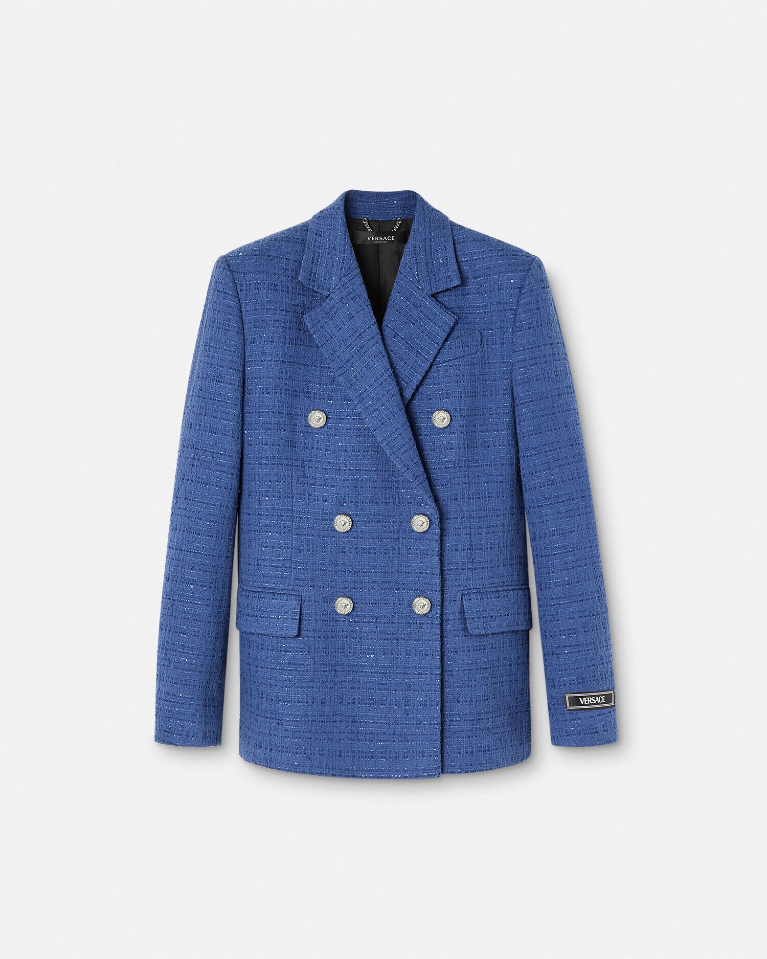Versace peacoat discount