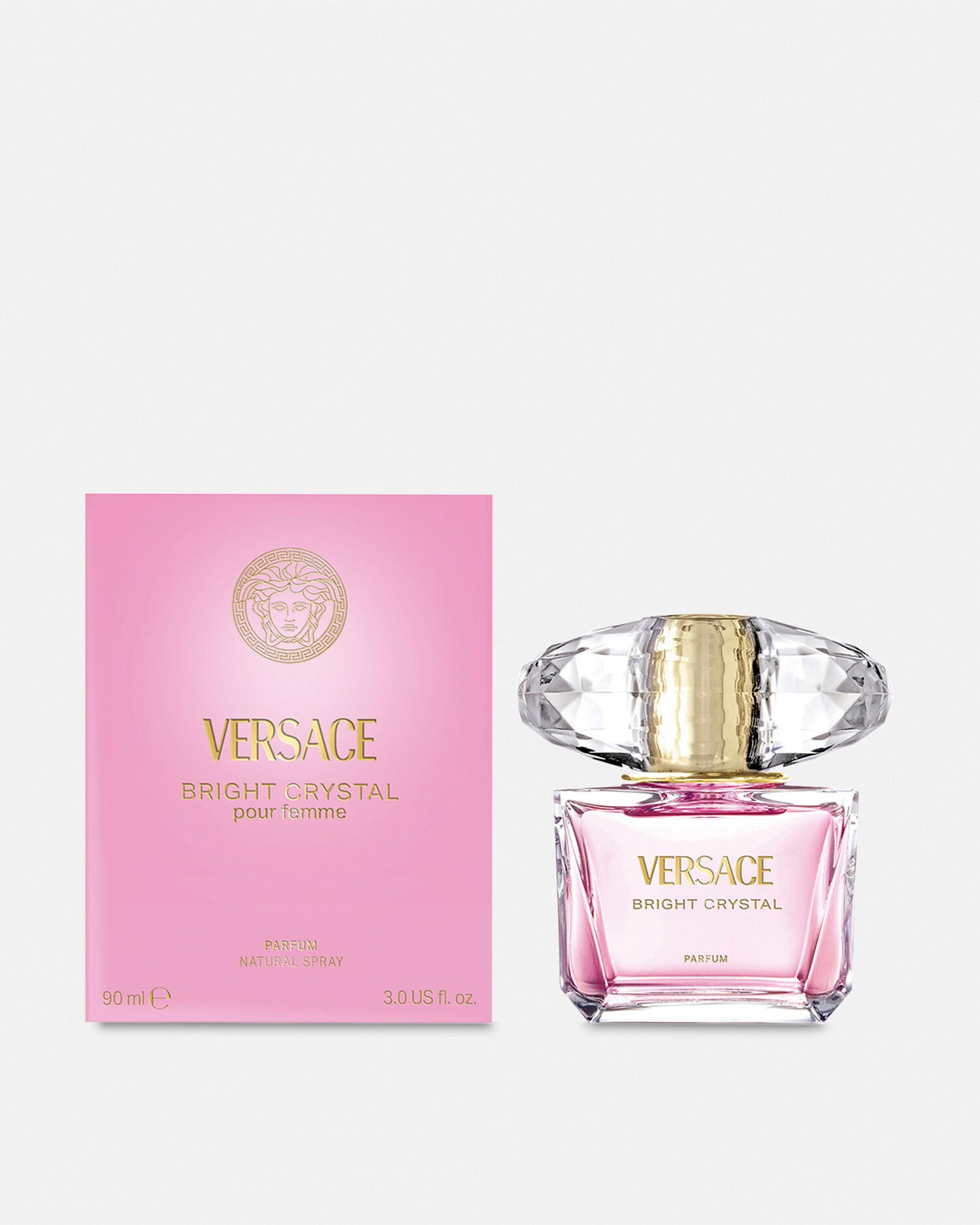 Versace perfume pink bright crystal store