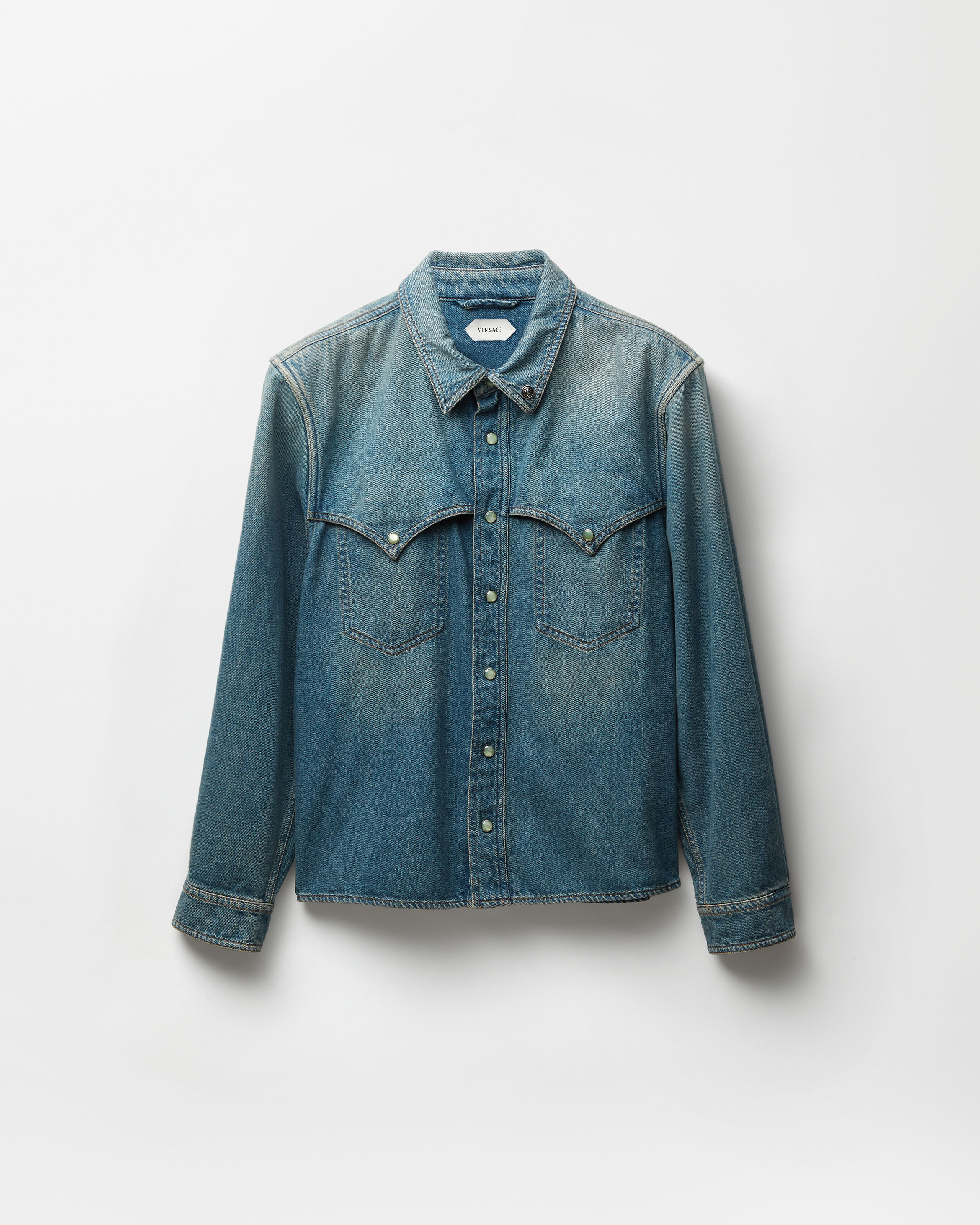 Versace Denim Shirts for Men | US Online Store