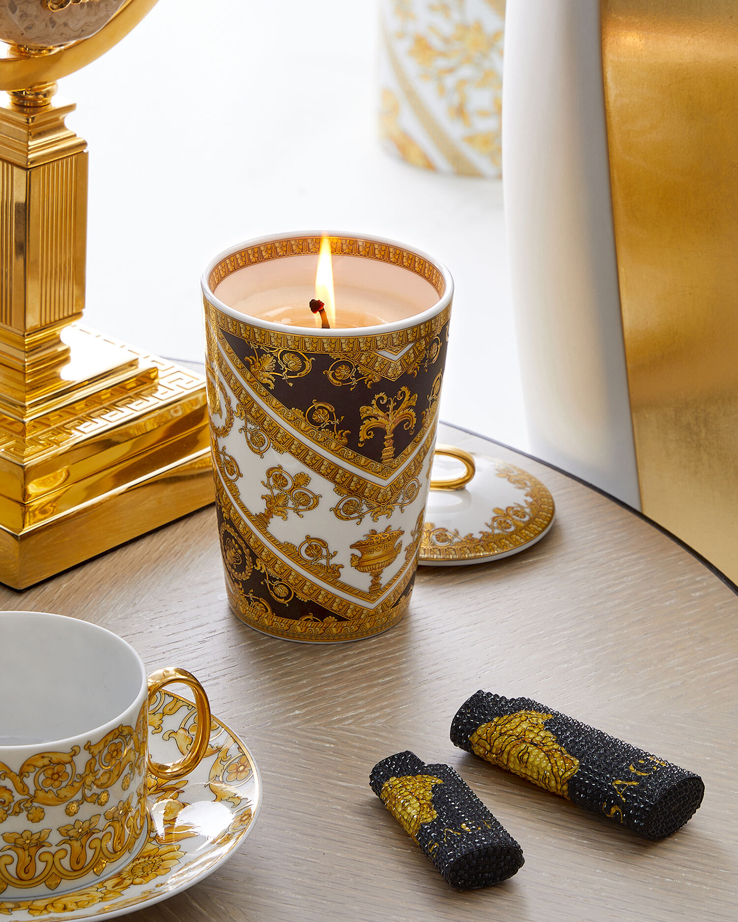 Crystal Medusa Small Lighter Holder