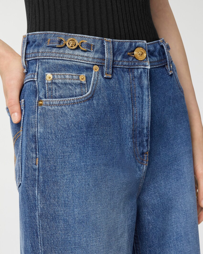 Versace Regular Jeans Blue 3