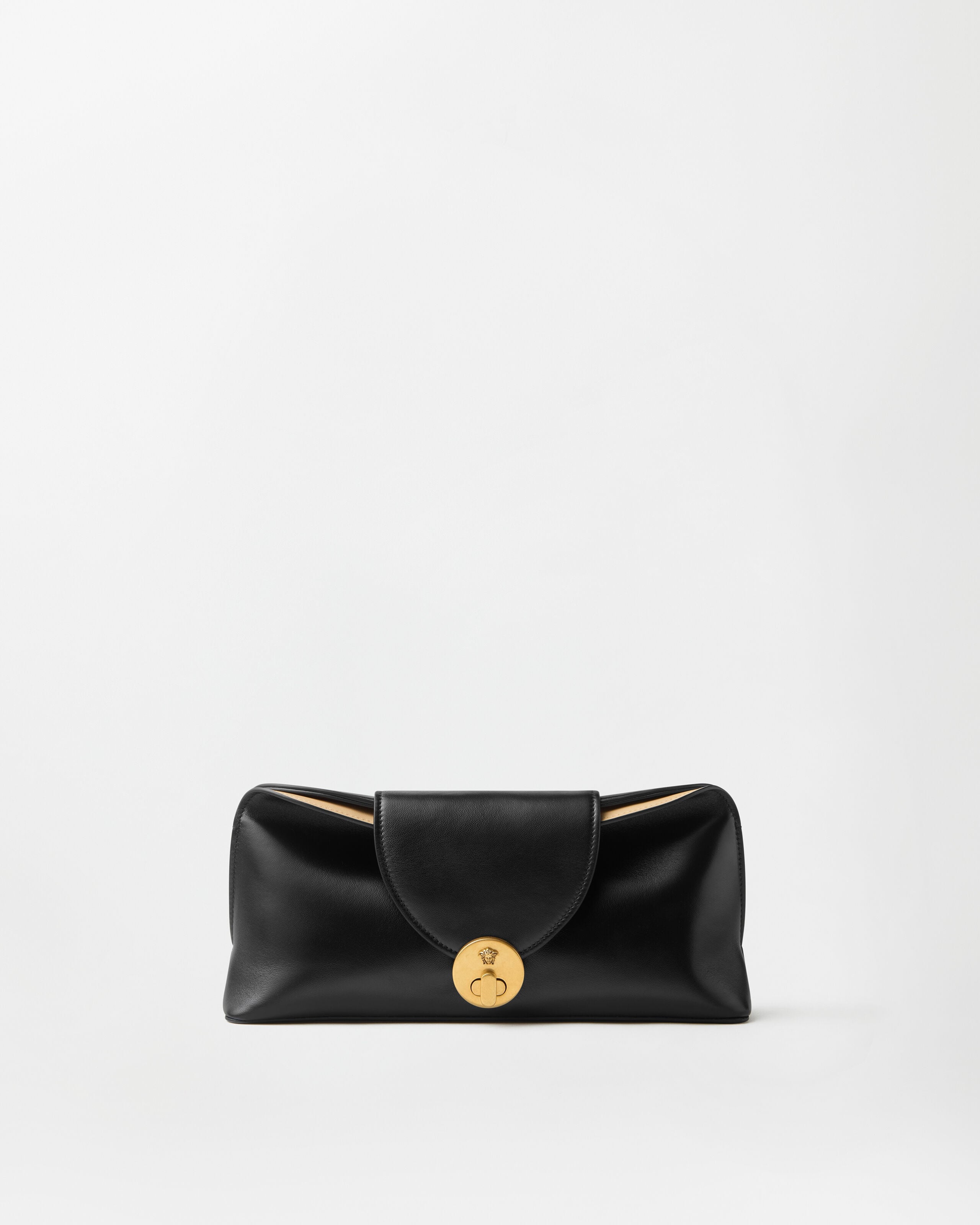 Versace vivian nappa clutch