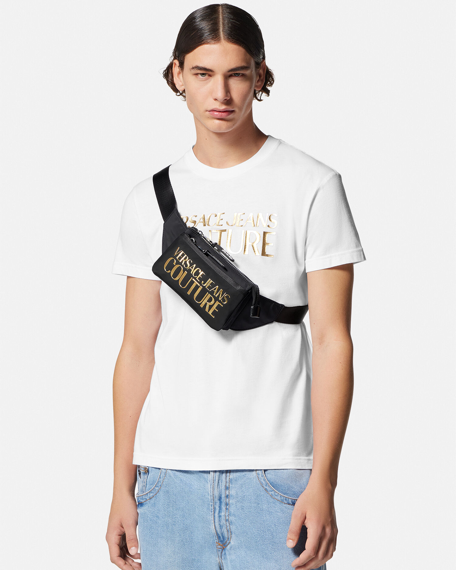 Logo Couture Belt Bag