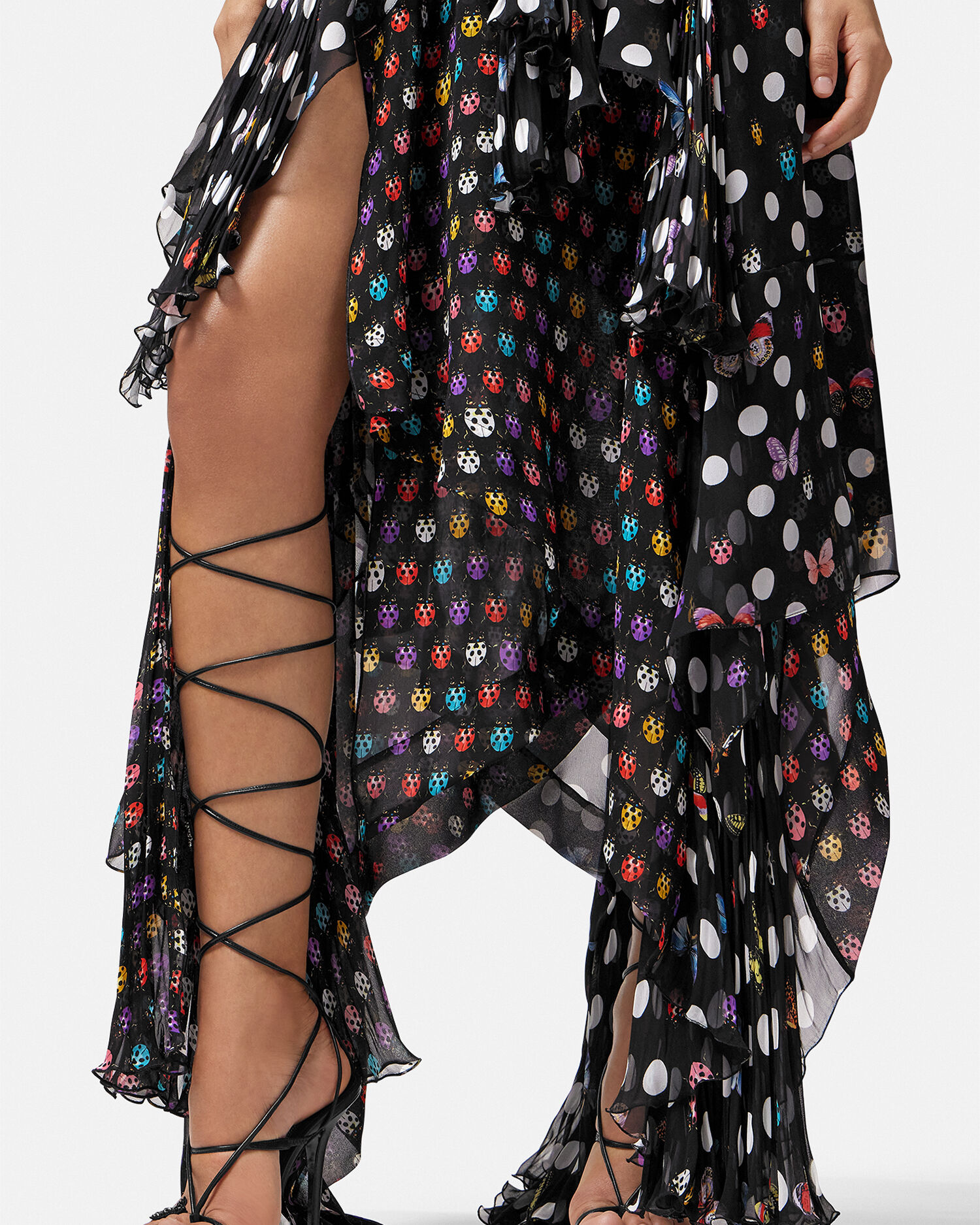 Prinzessinnenkleid Mädchen - Ärmelloses Tüllkleid Mit Schmetterling Stickerei