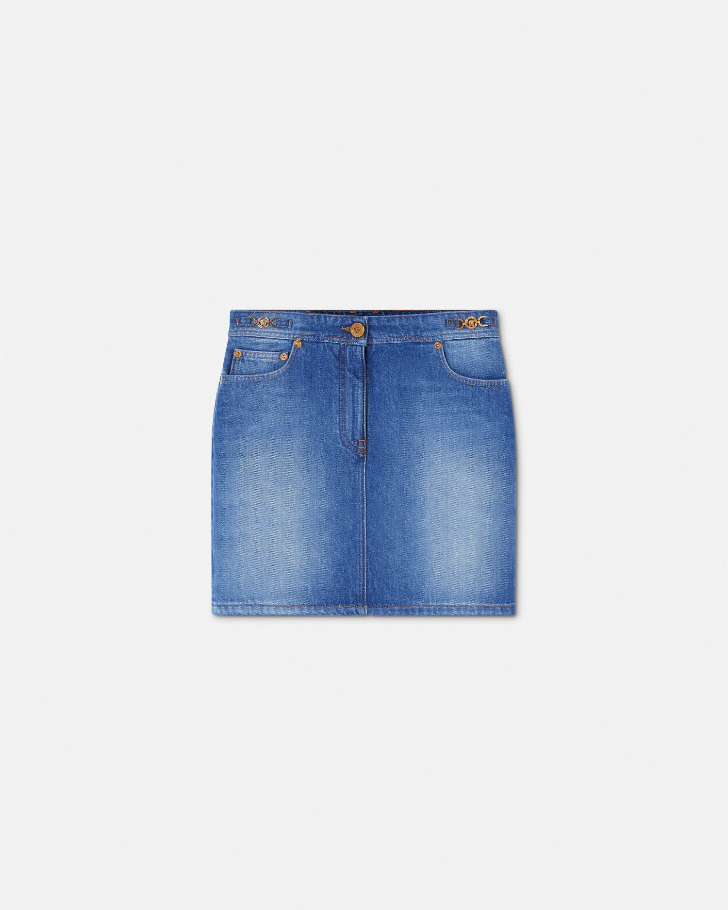 Denim Mini Skirt