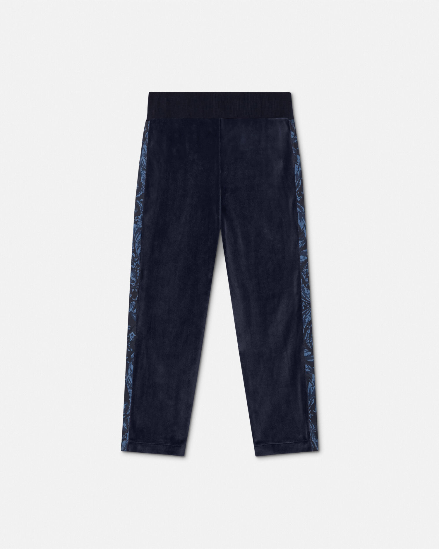 Barocco Kids Velvet Sweatpants