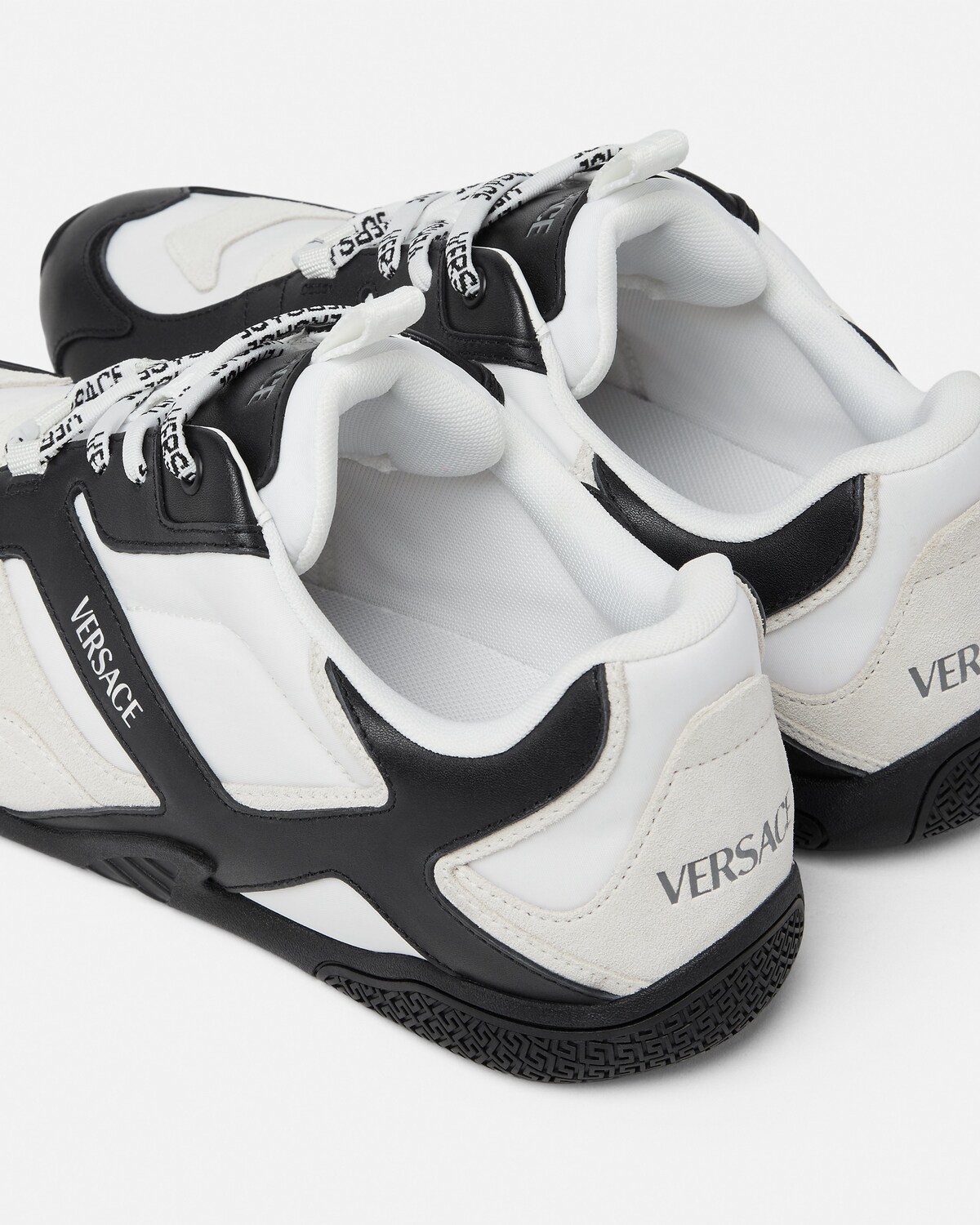 Galaxia Leather Sneakers Black+White 5