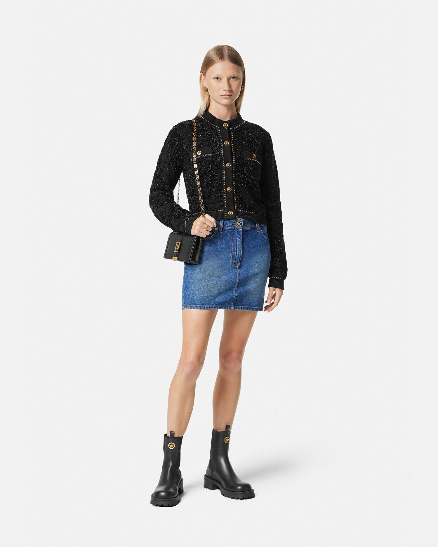 Minigonna versace top