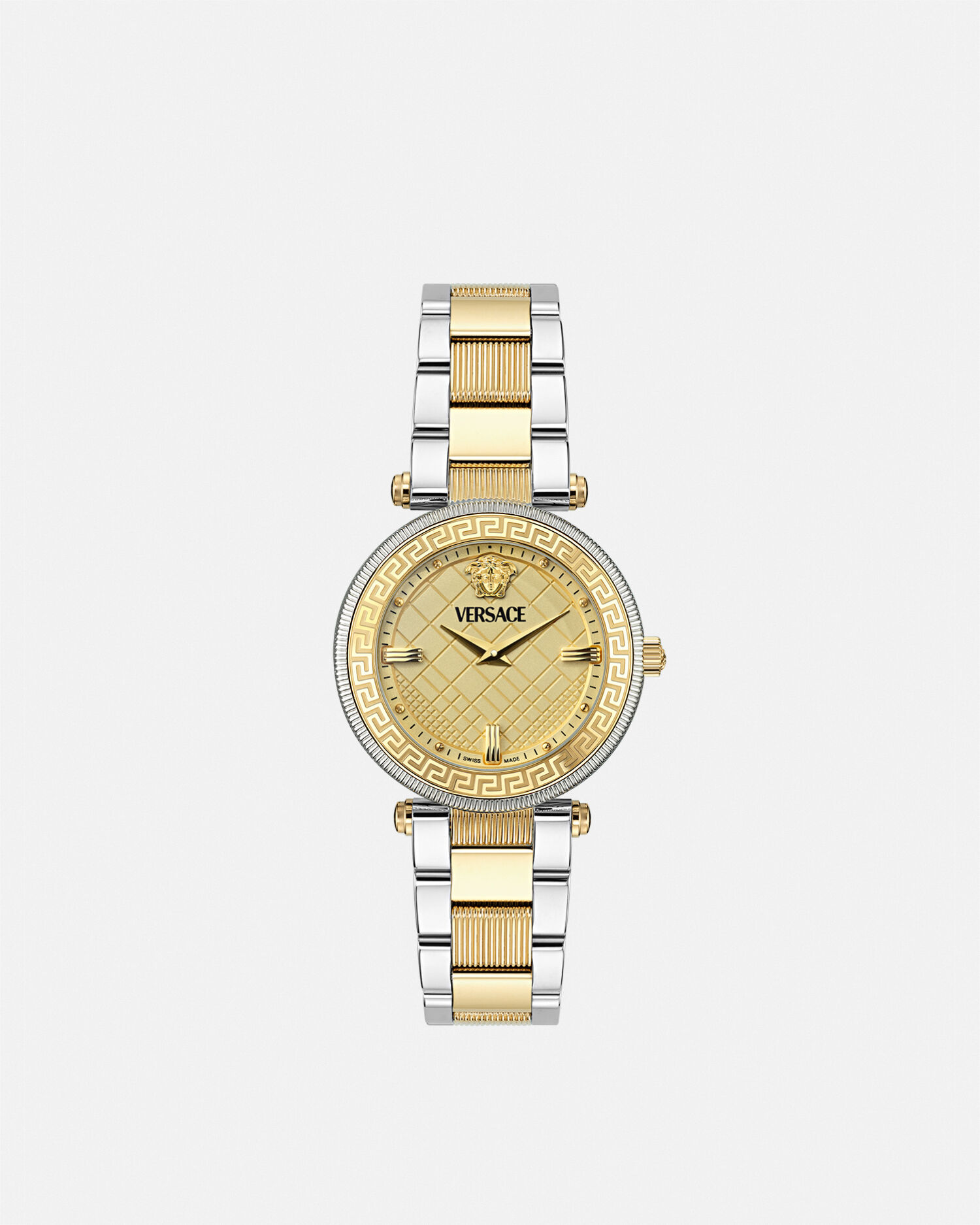 Versace gold and silver watch sale