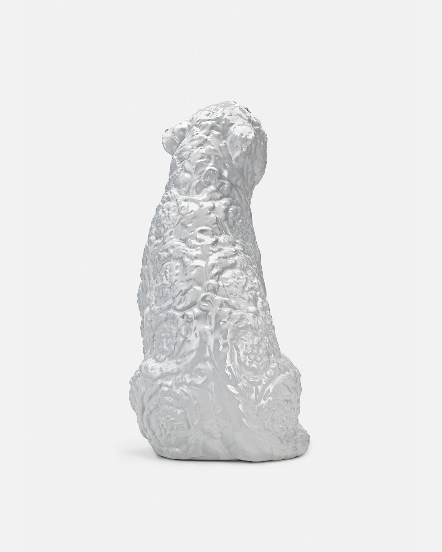 Large Rokko Cheetah White | VERSACE US