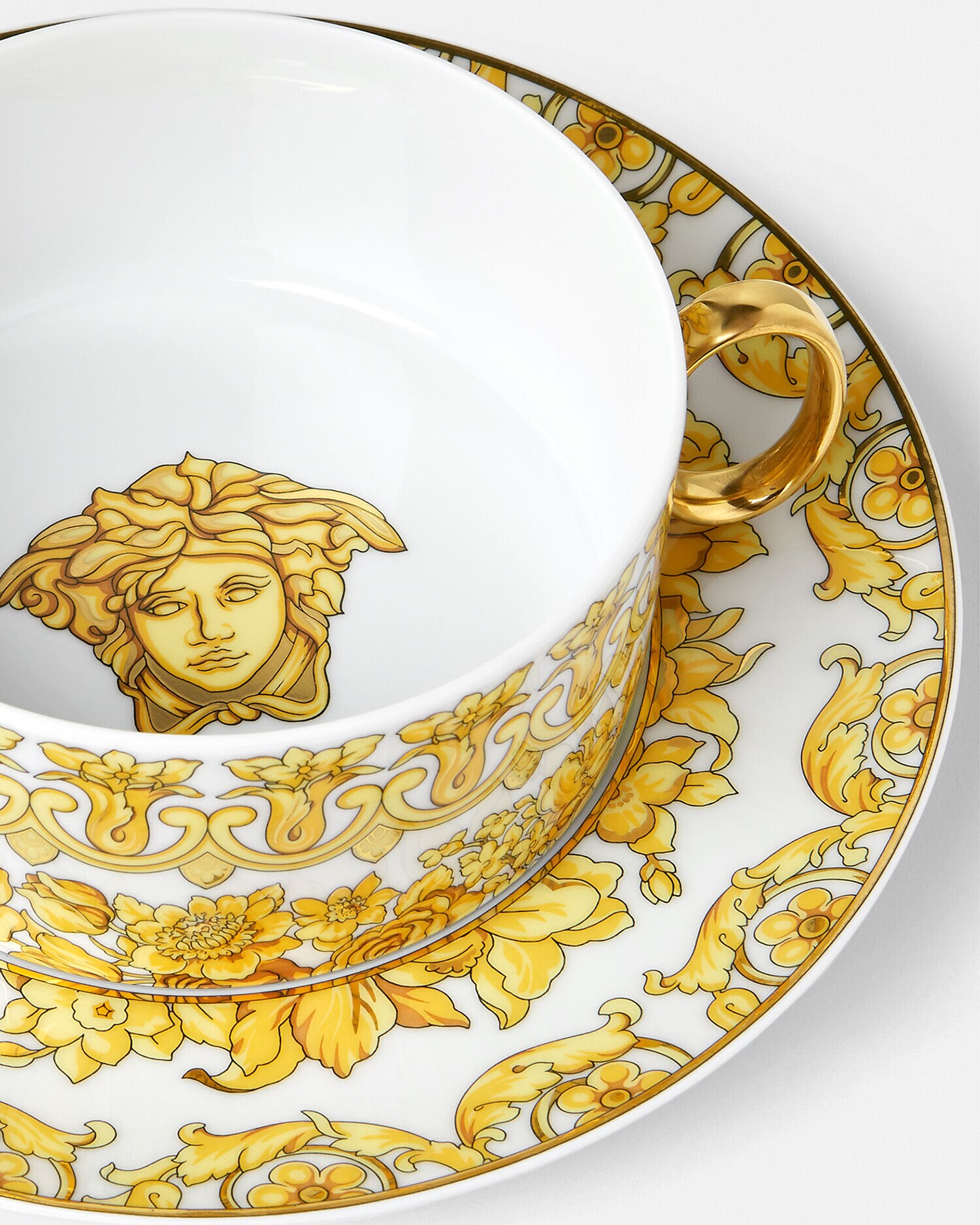 Versace medusa plate sales
