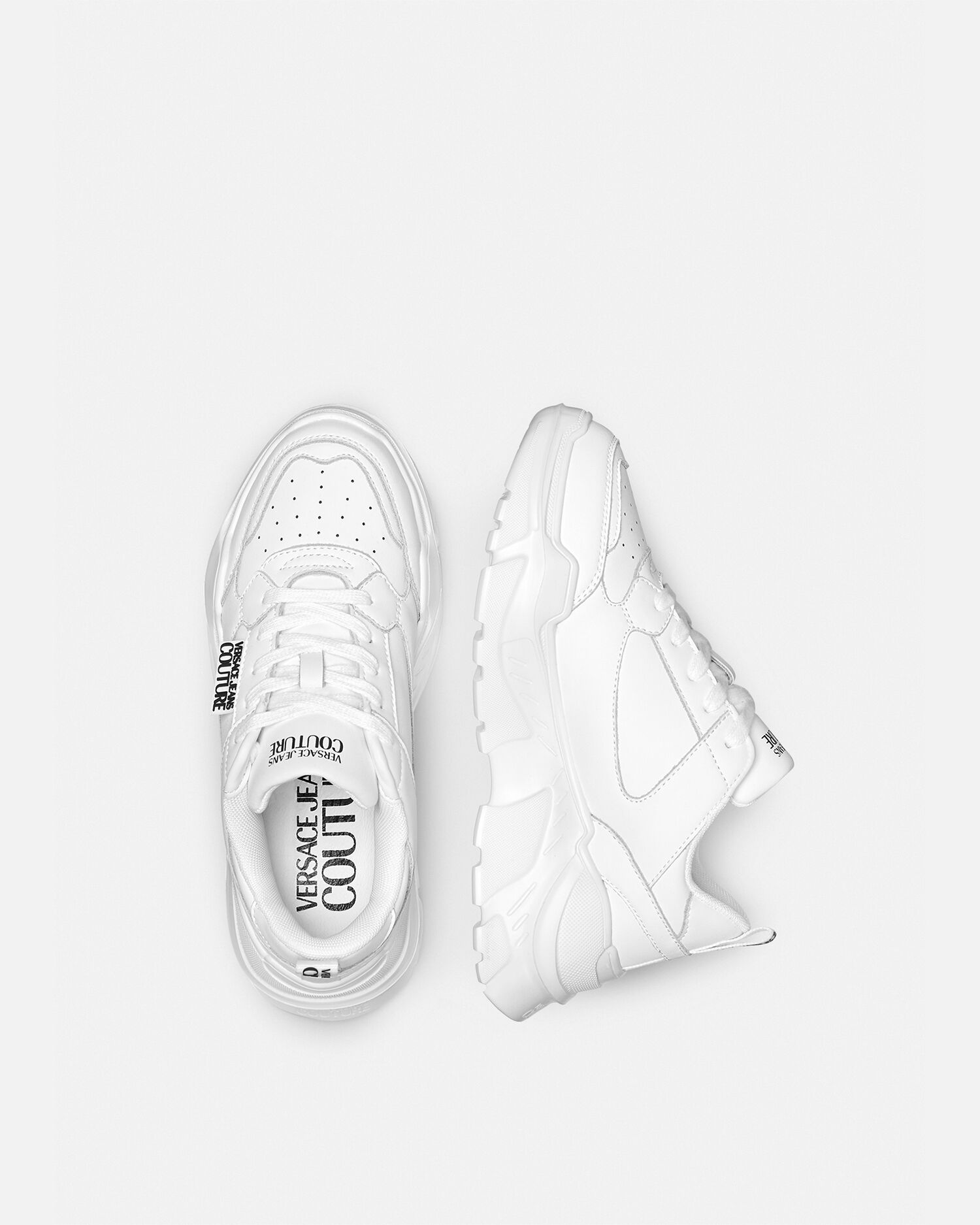 Versace hot sale chunky trainers