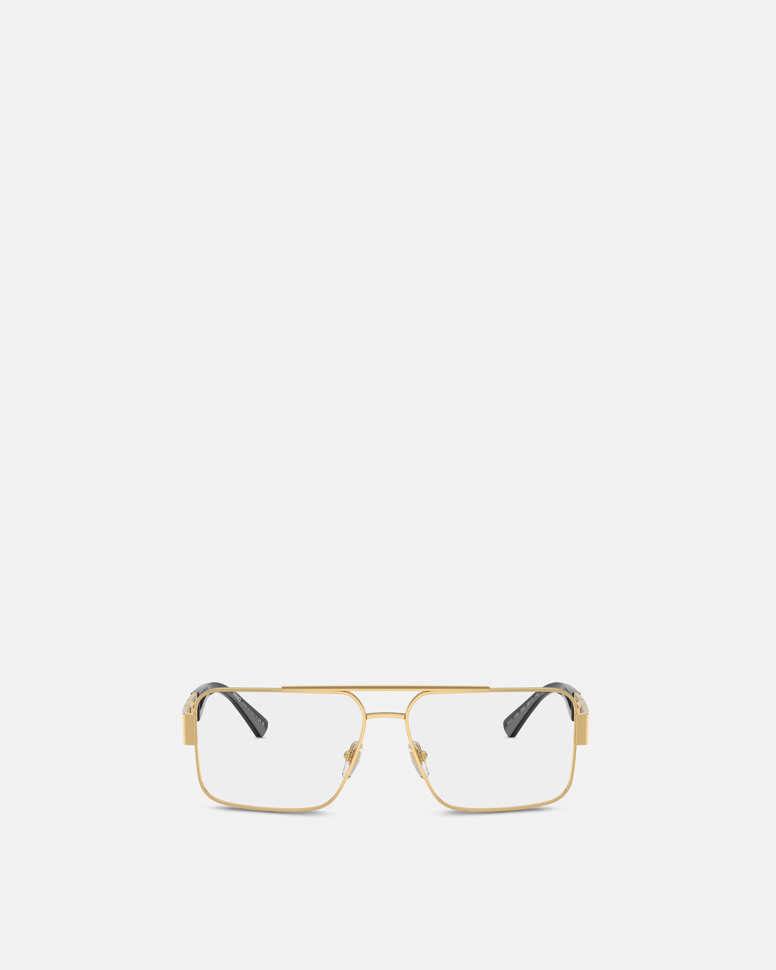 Greca Navigator Glasses Gold | VERSACE US