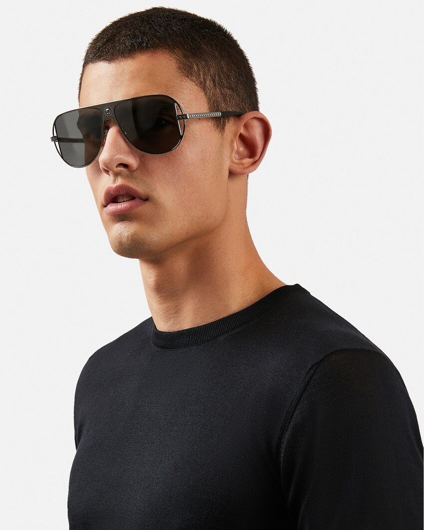 versace metal sunglasses