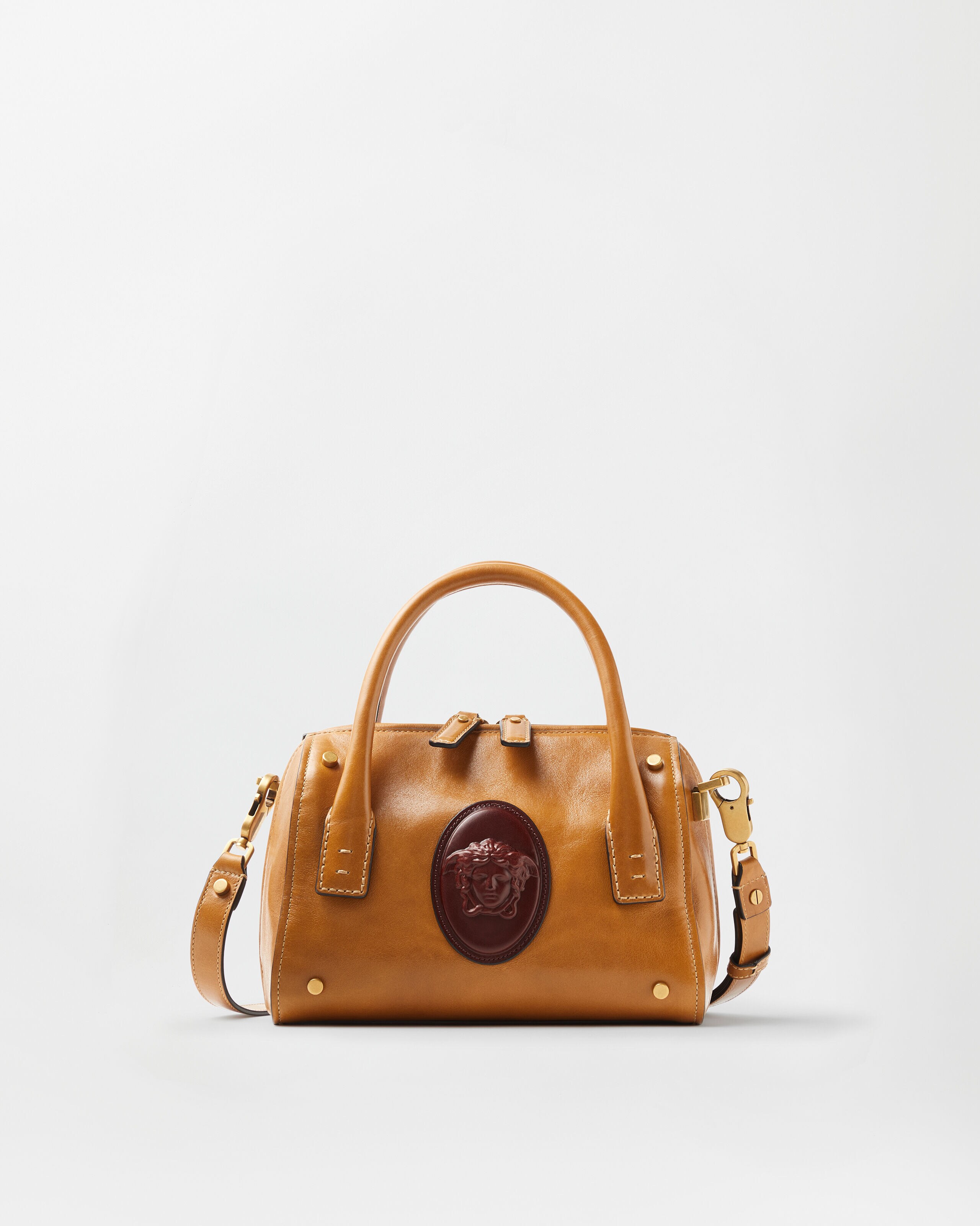 バッグ Leather boston bag / brown vasco / LEATHER TRAVEL BOSTON BAG