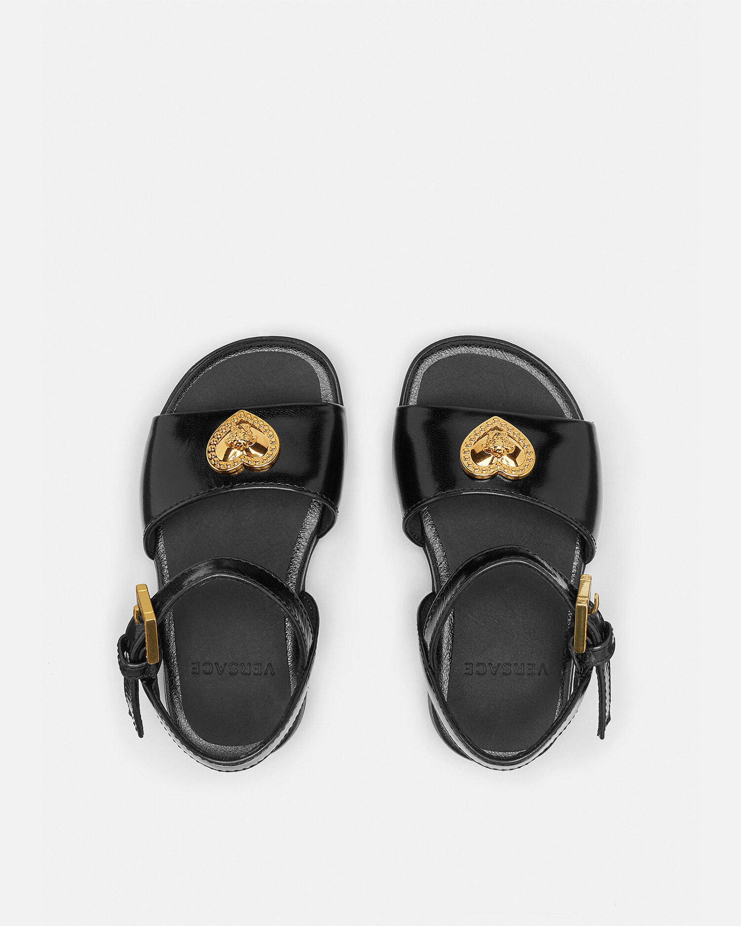 Versace leather top sandals