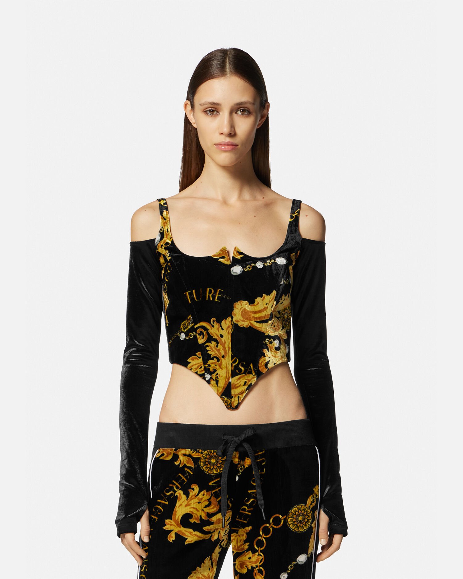 Versace chain top hot sale