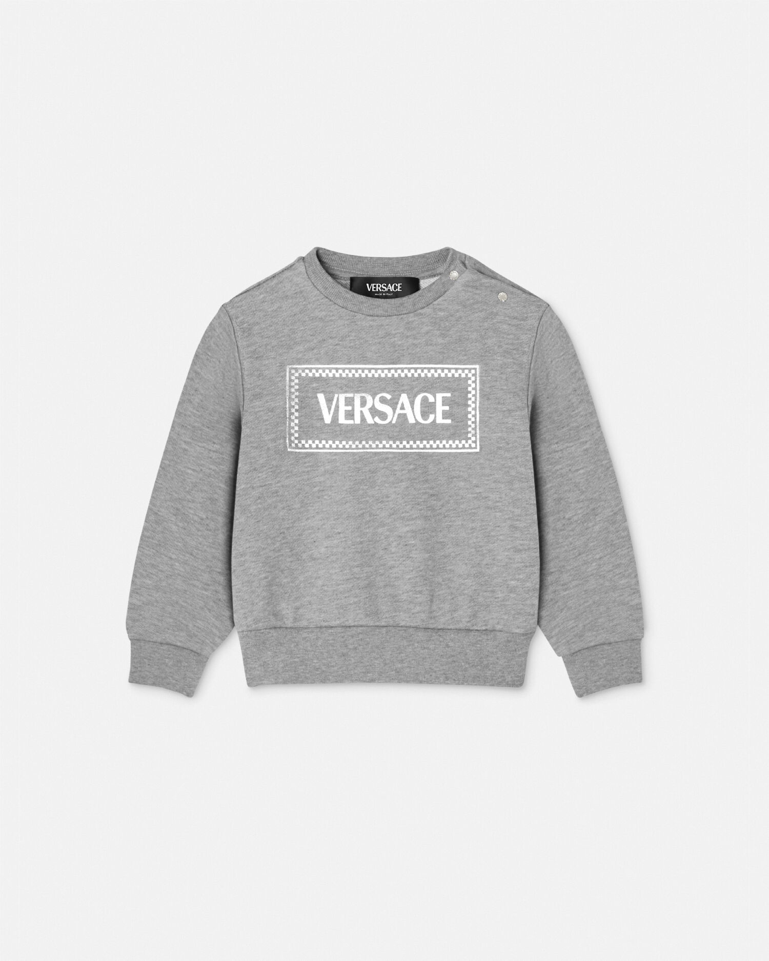 Vintage versace logo sweatshirt hotsell