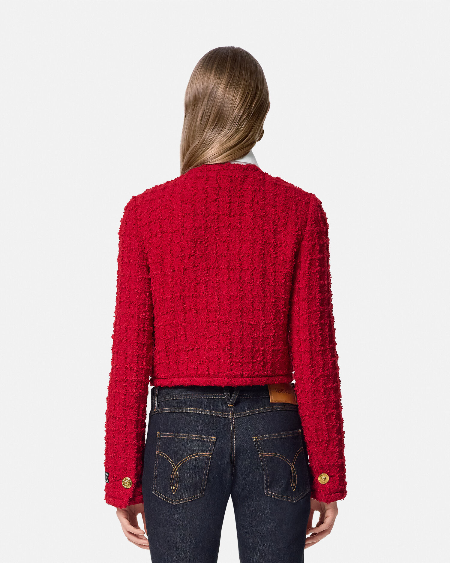 Red versace jacket shop