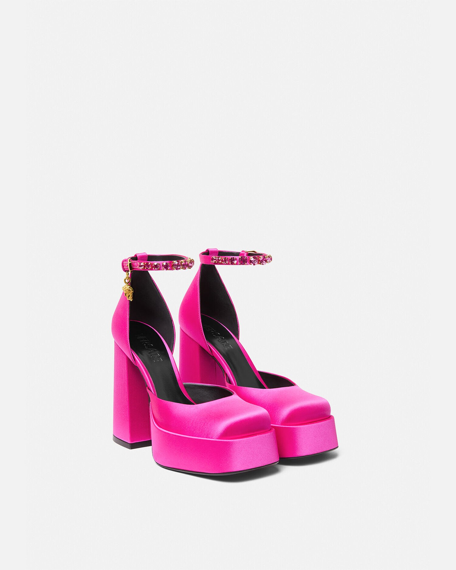 Versace Medusa Aevitas Single Platform Pumps for Women Online