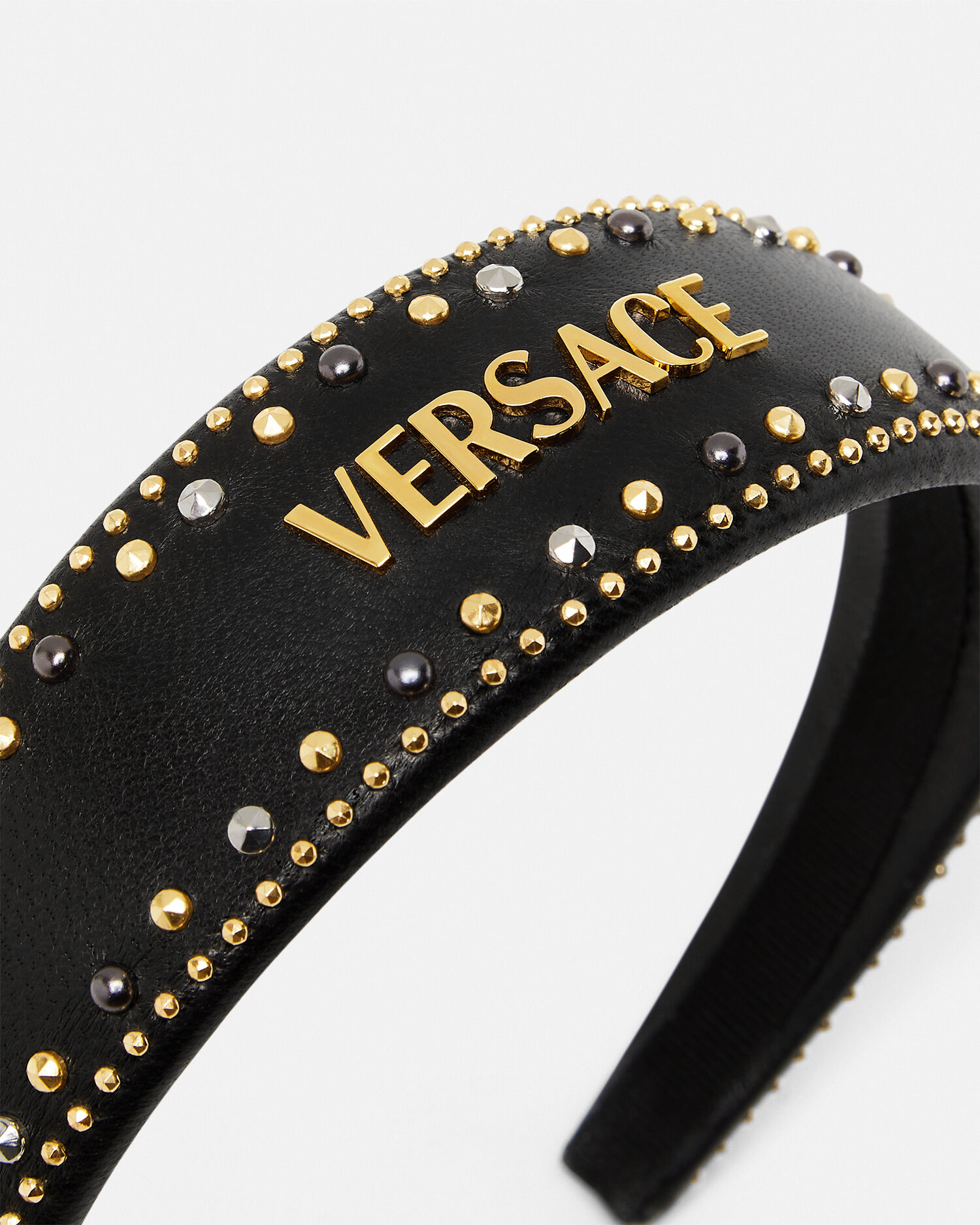 Studded Logo Headband 