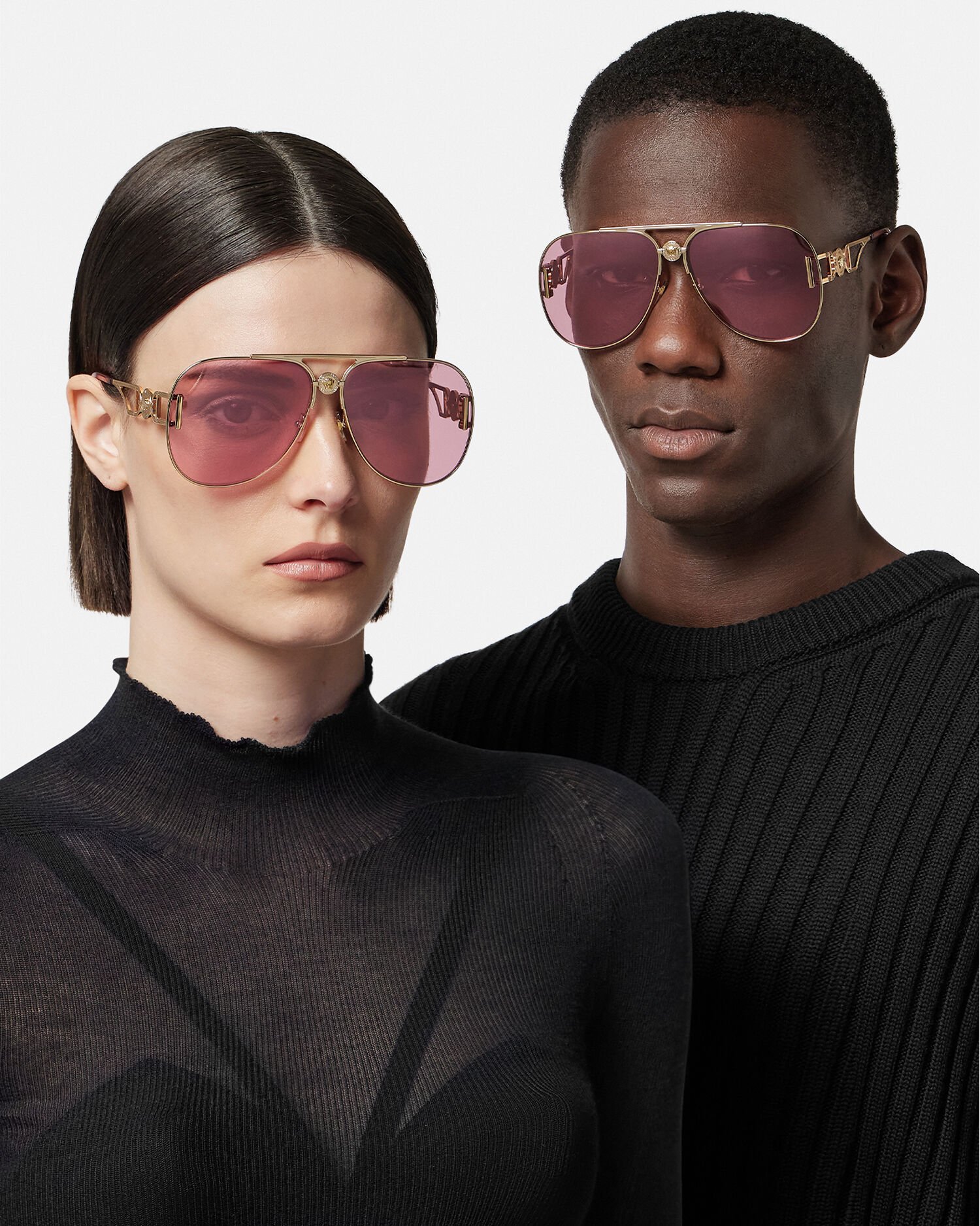 Versace rose gold sunglasses new arrivals