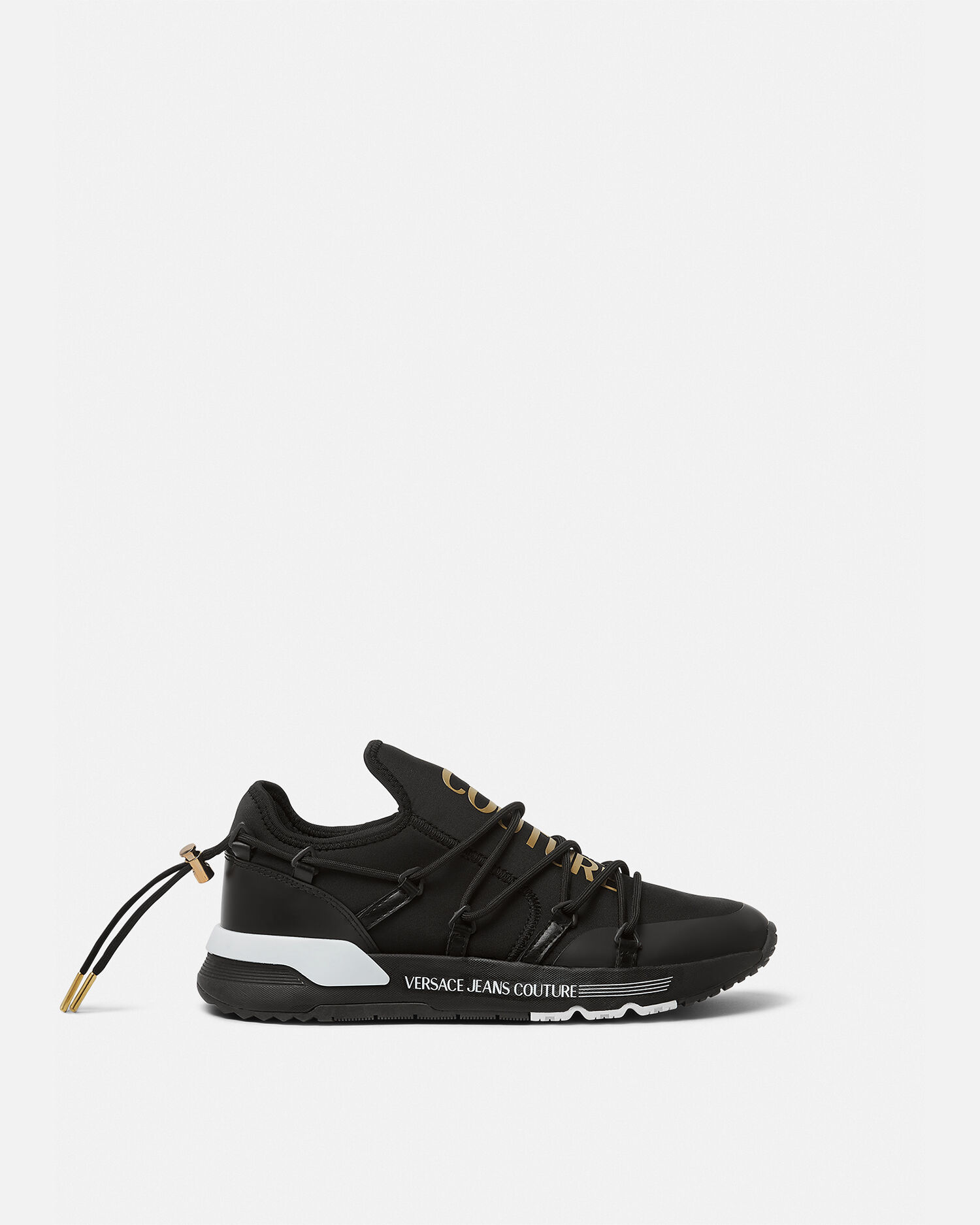 Dynamic Trainers Black Gold VERSACE UK