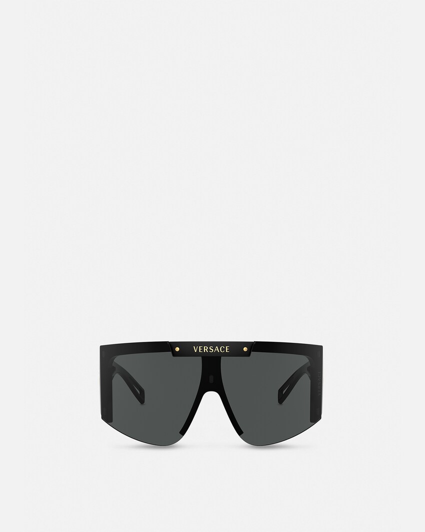 Versace Medusa Icon Shield Sunglasses for Women UK Online Store