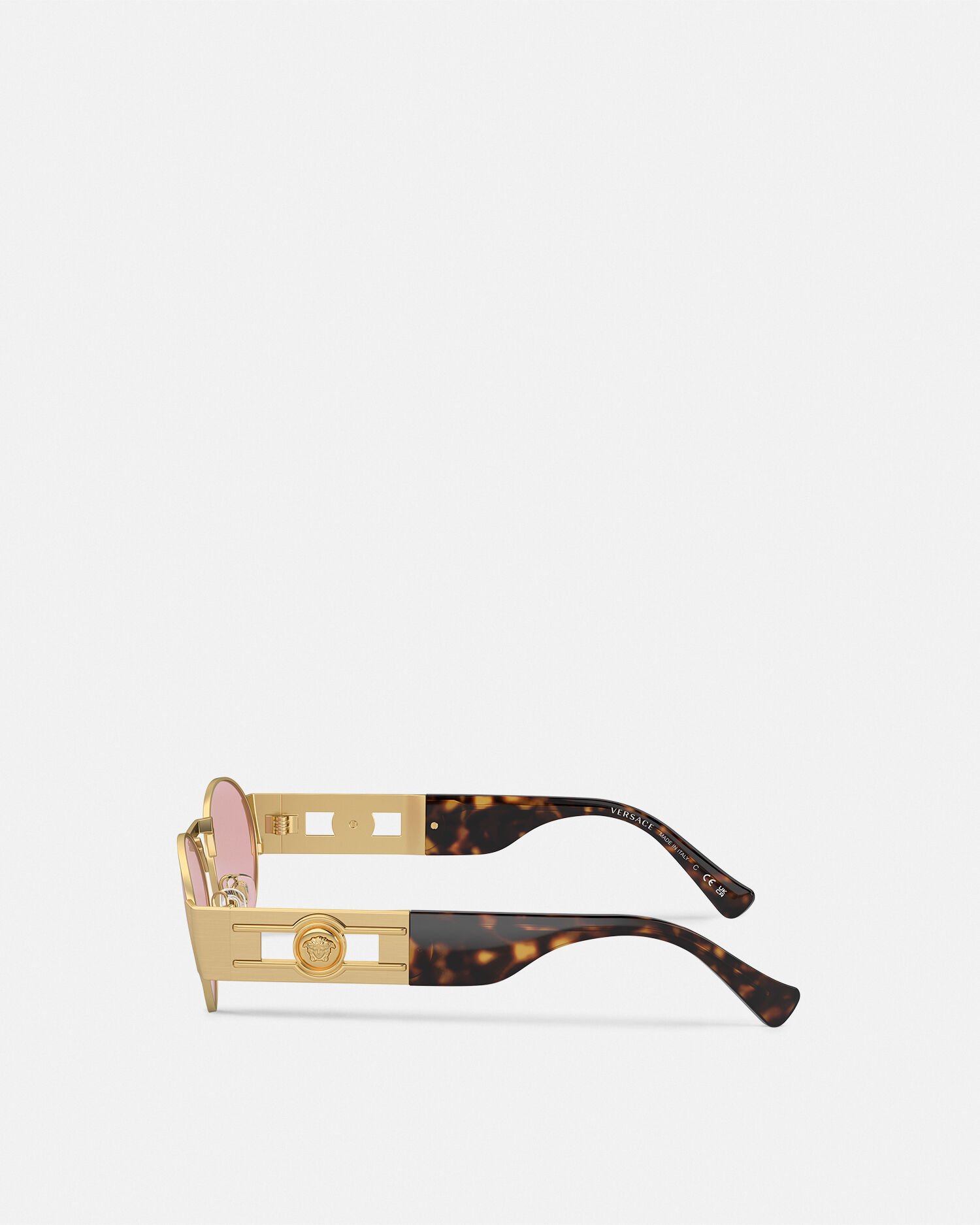 Medusa Deco Oval Sunglasses
