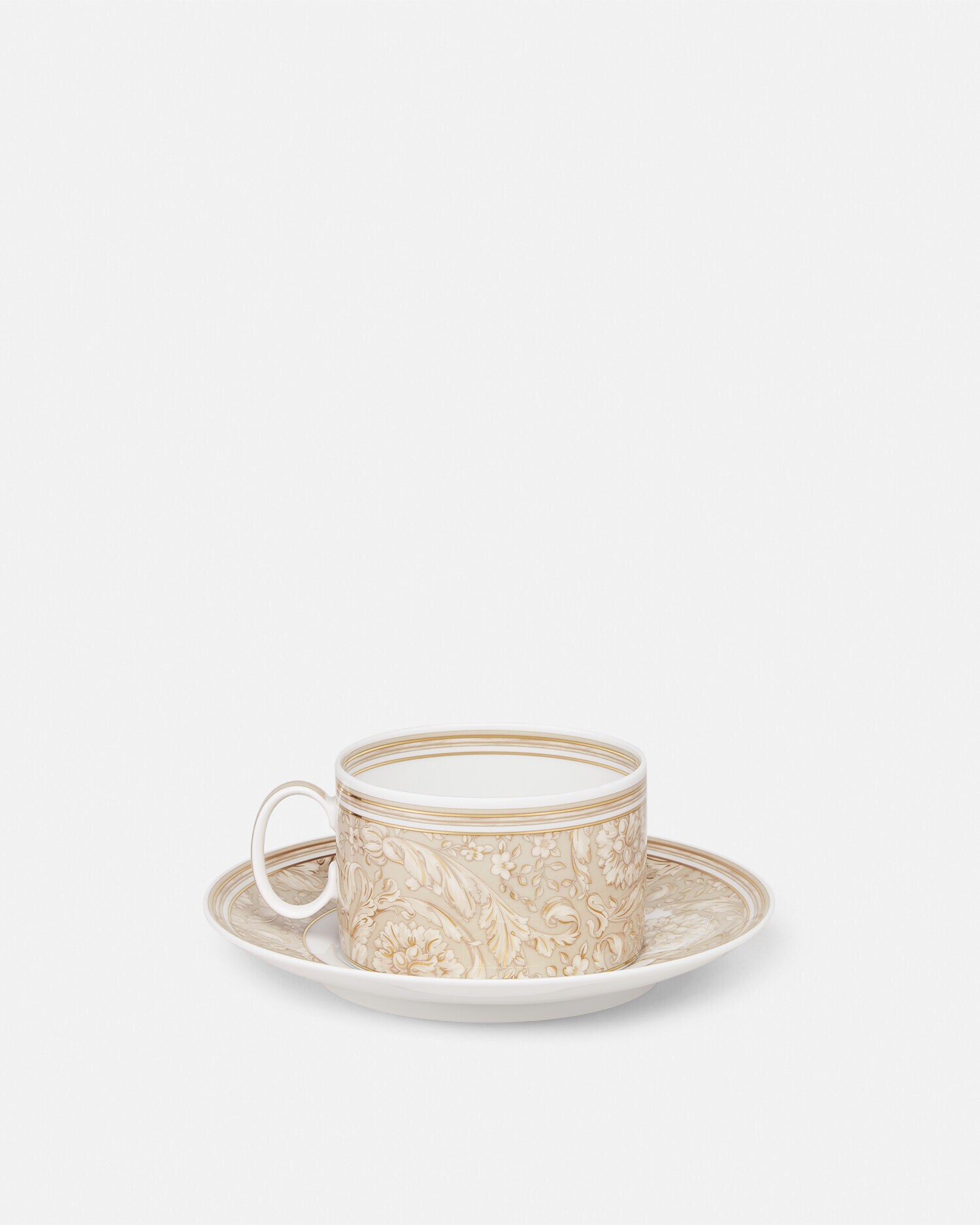 Barocco Beige Tea Set Beige | VERSACE US
