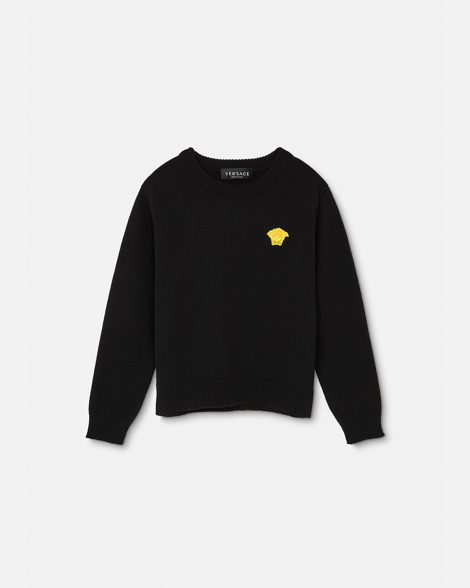Versace jumper black hotsell
