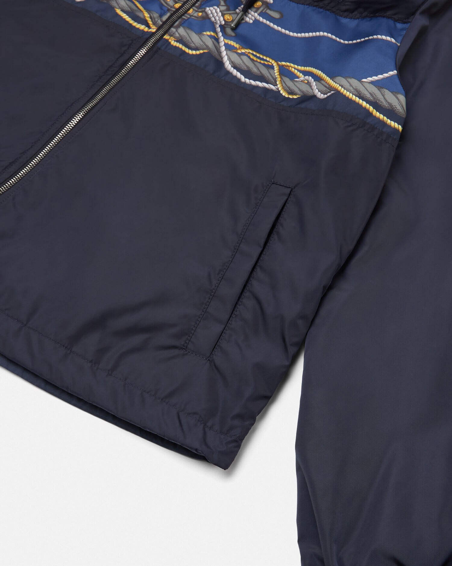 Versace outlet windbreaker jacket