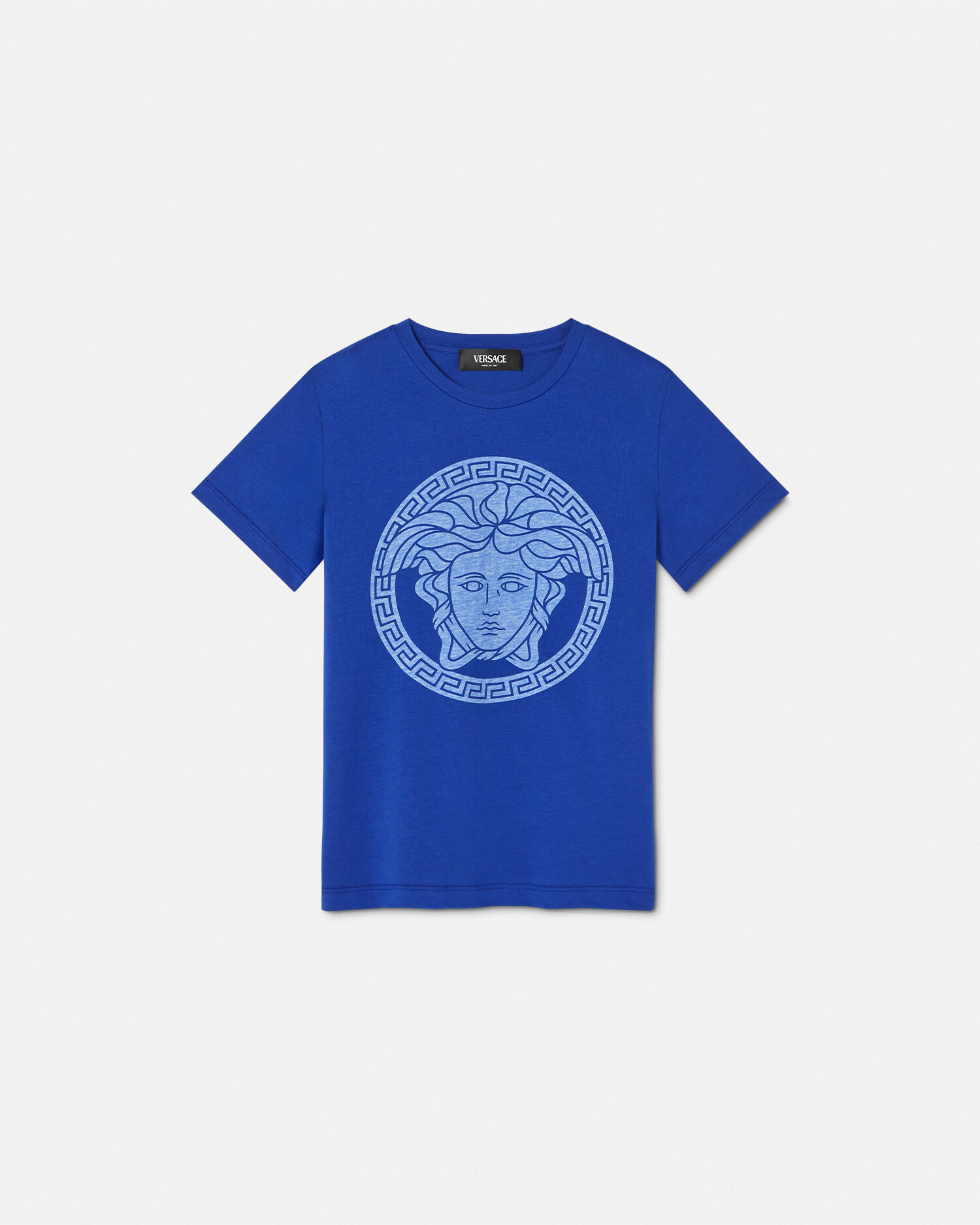 Versace blue t shirt top