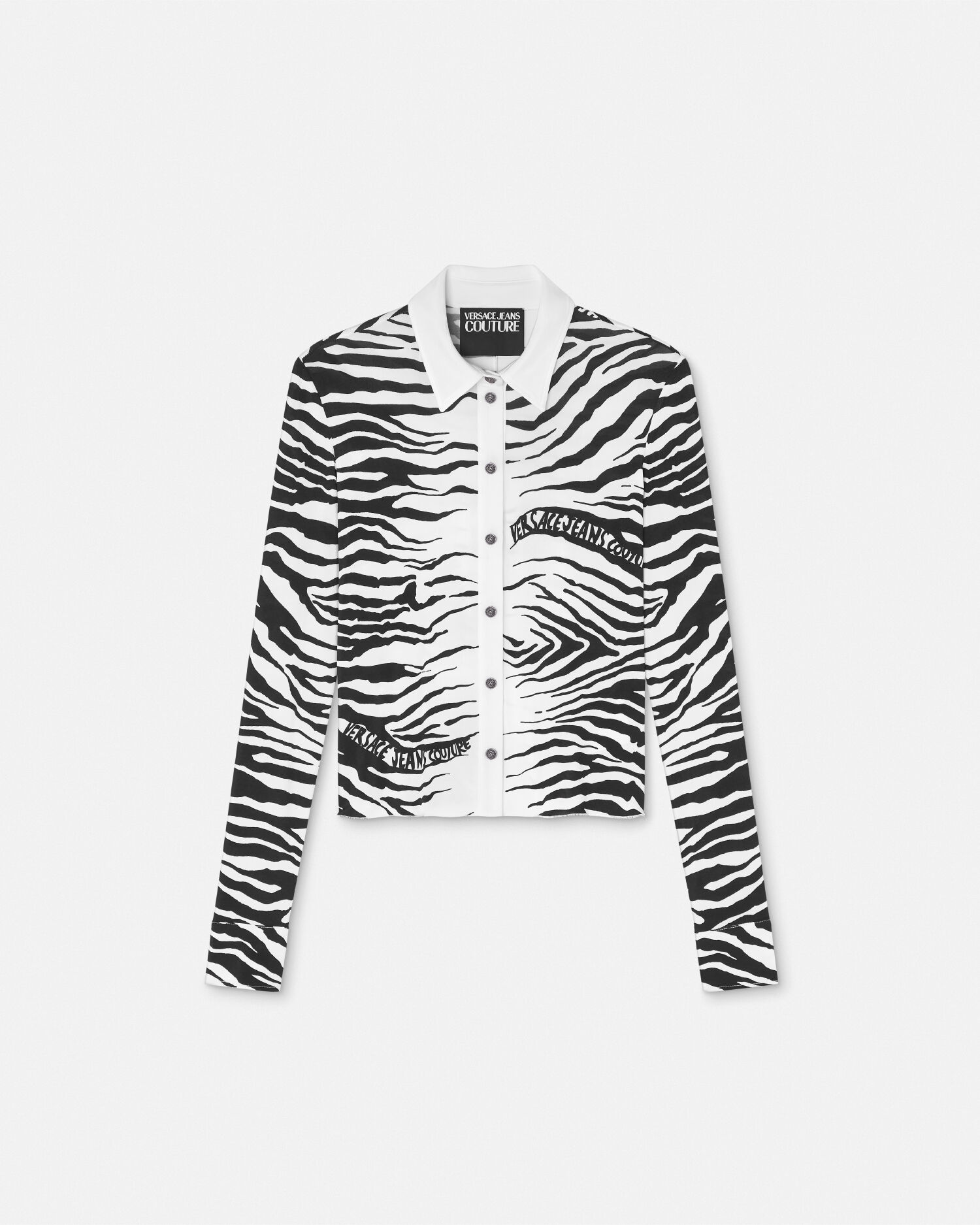 Versace zebra shirt discount