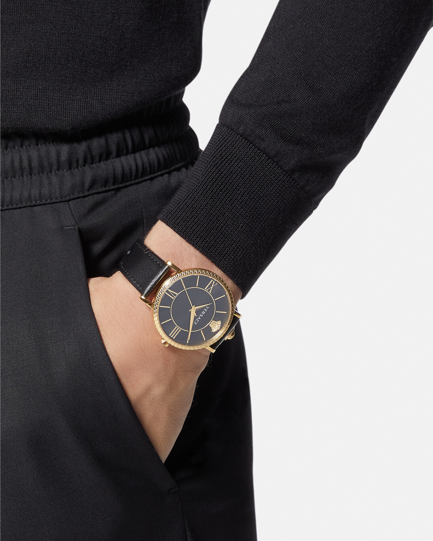 Orologio versace hotsell nero