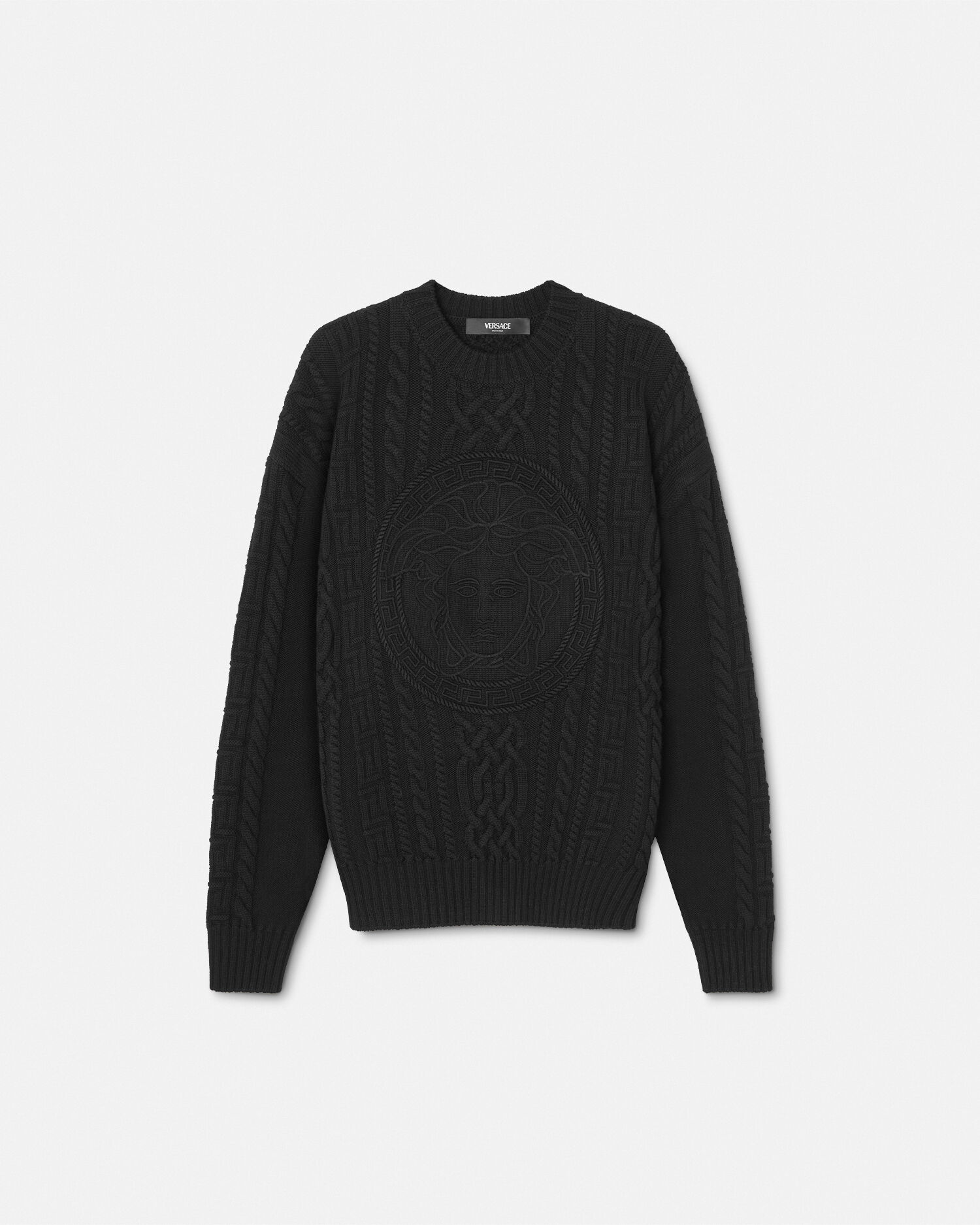 Versace knit sweater shop