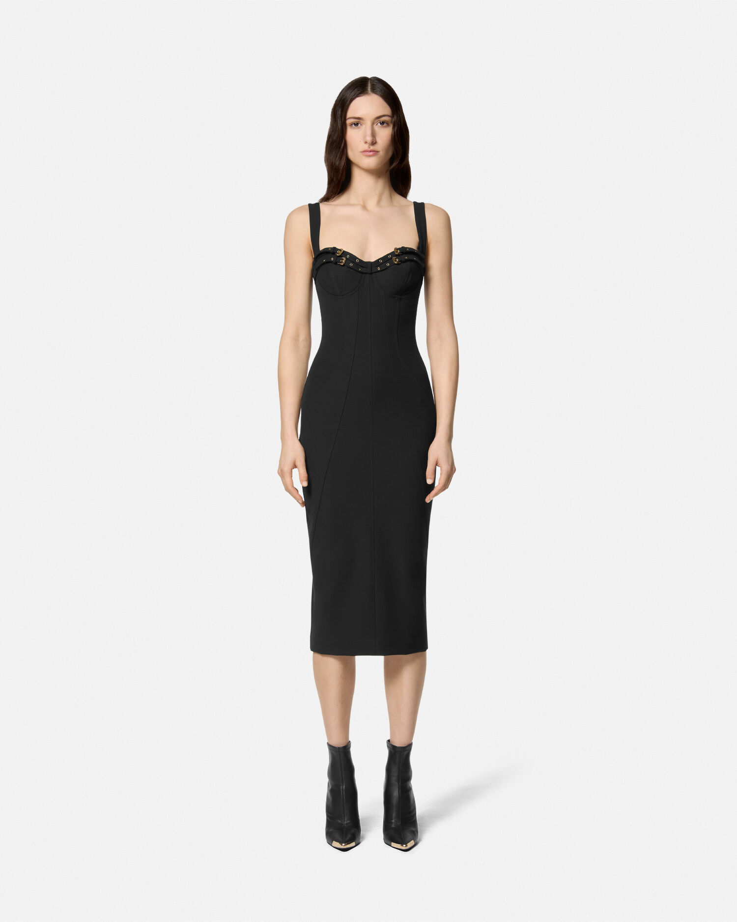 Versace buckle dress outlet