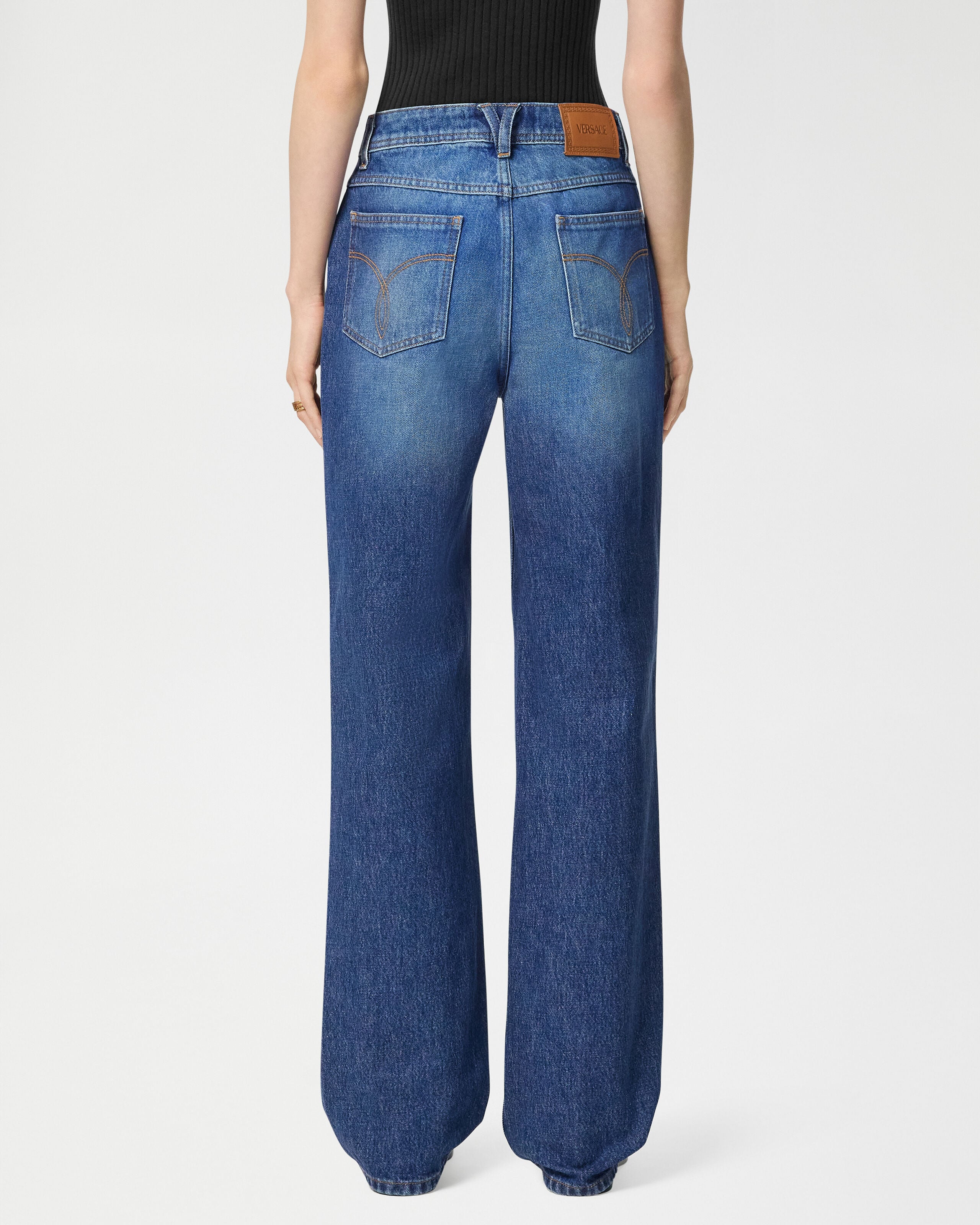 Regular Jeans Blue | VERSACE US