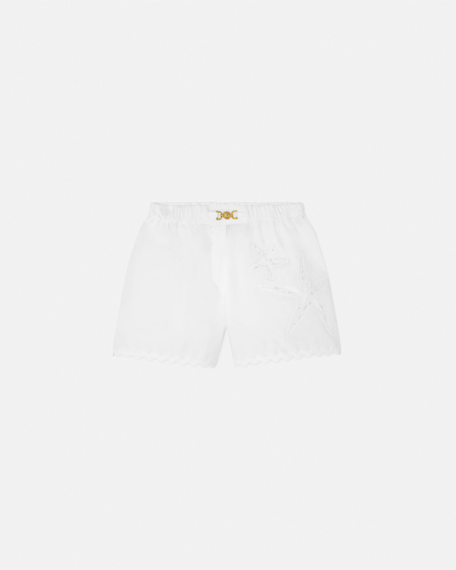 White versace shorts sales