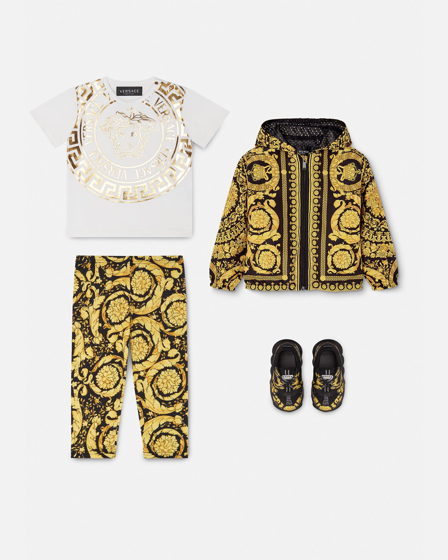 Versace baby coat top
