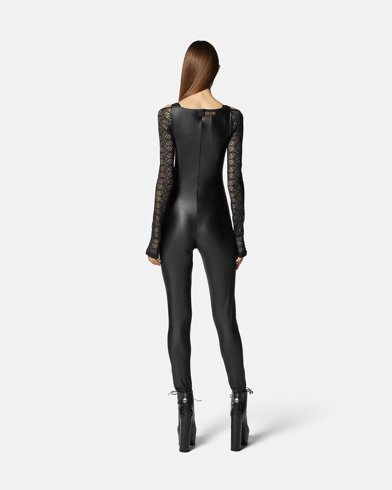 Lace Mesh Jumpsuit
