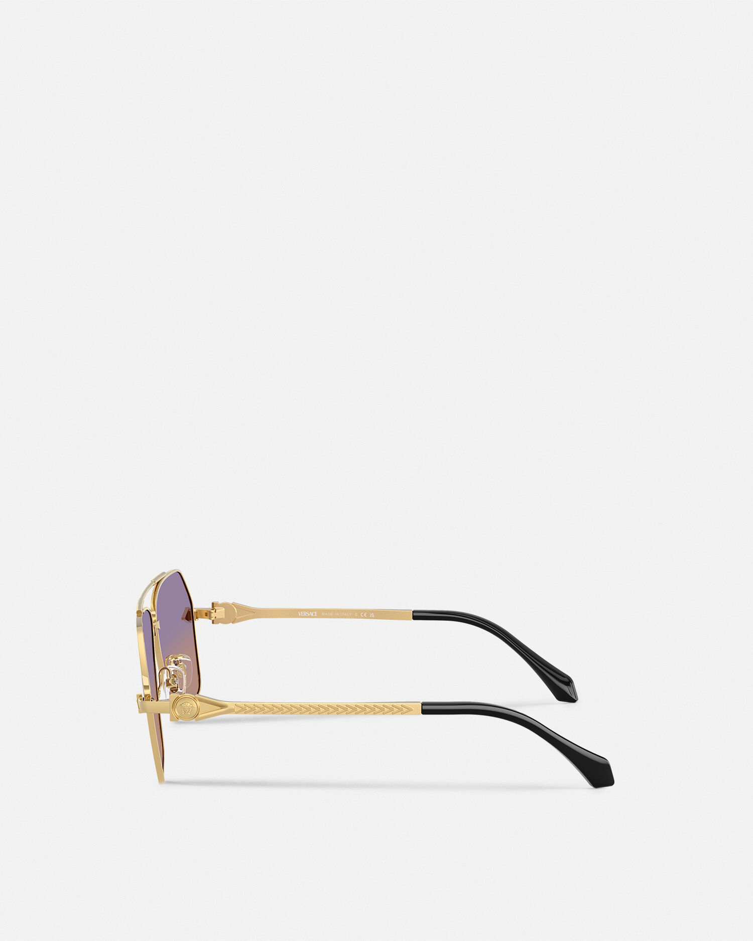 Avanti Navigator Sunglasses Gold,Pink | VERSACE US