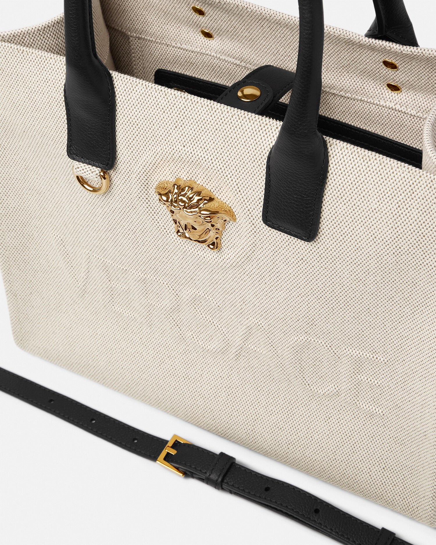 La Medusa Canvas Small Tote Bag