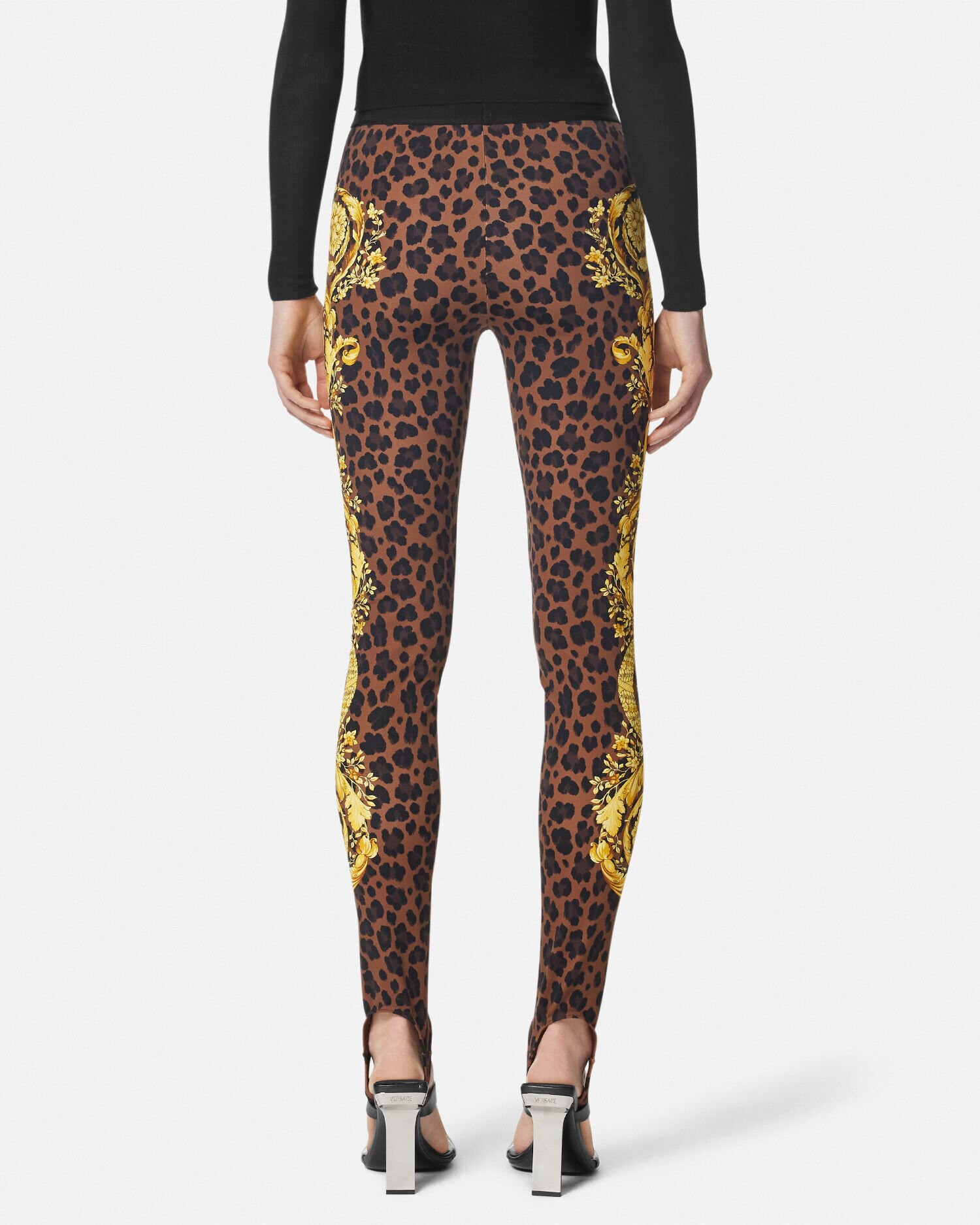 Wild Barocco Stirrup Leggings