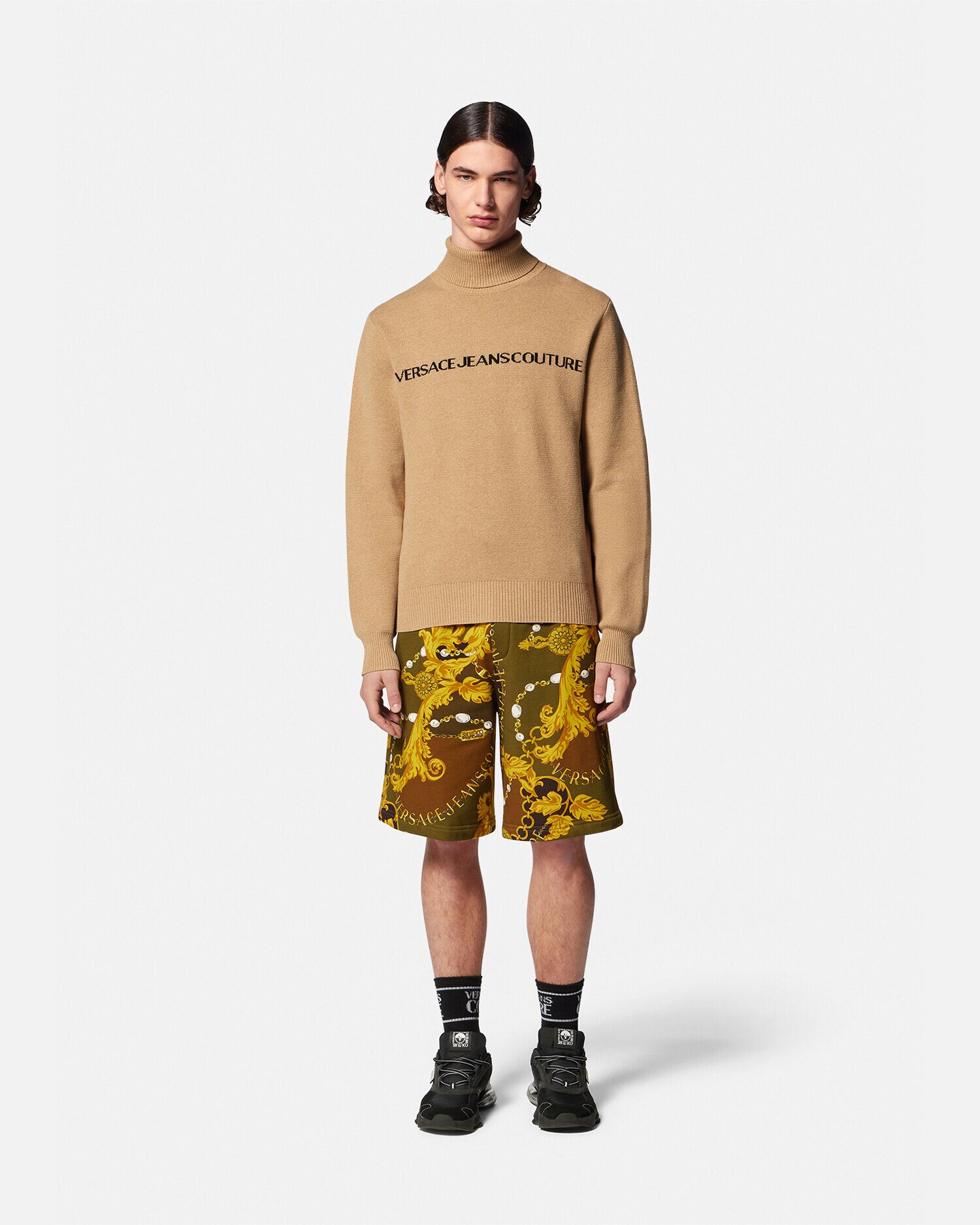 Pull versace jaune outlet