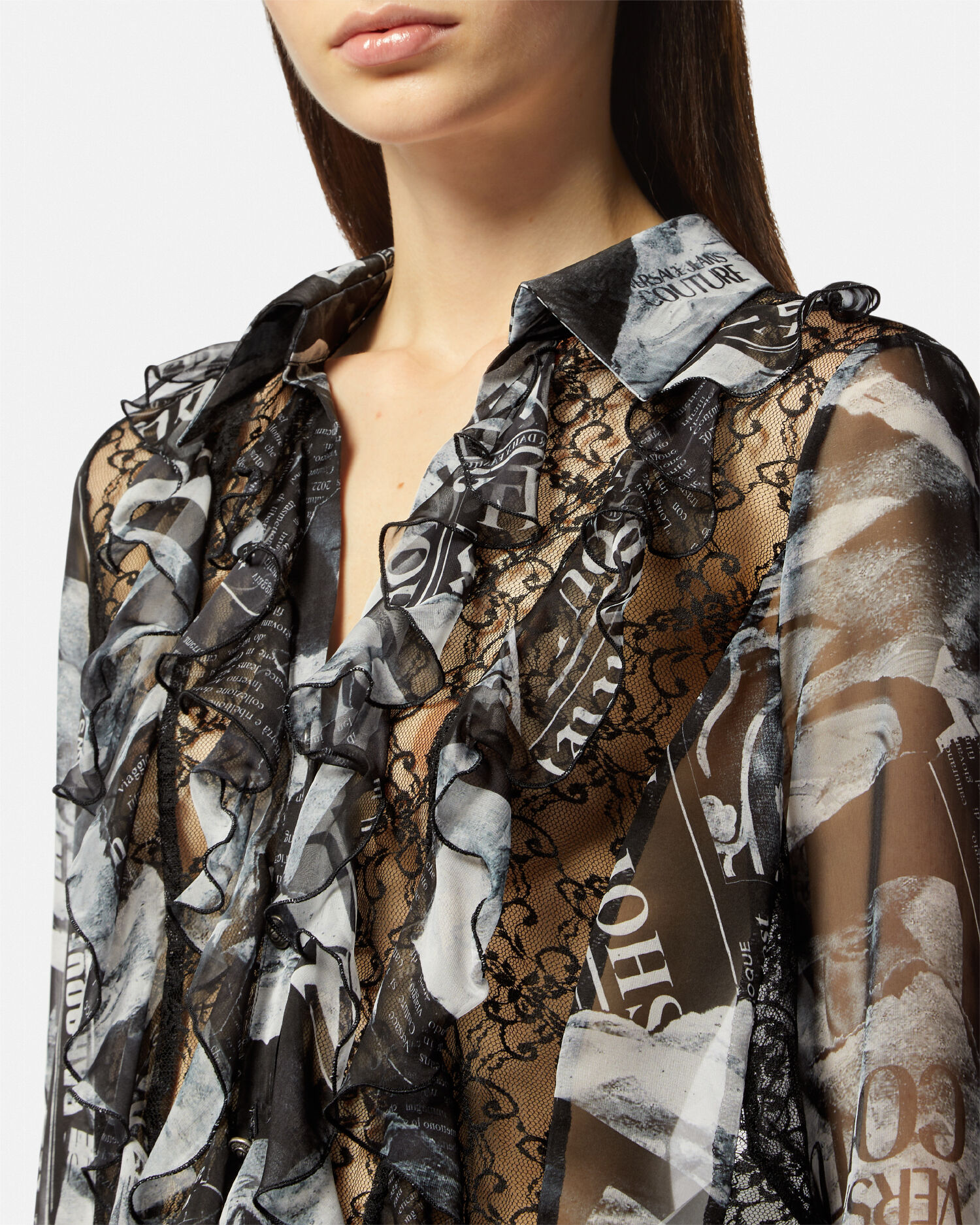 Ladies versace shop blouse