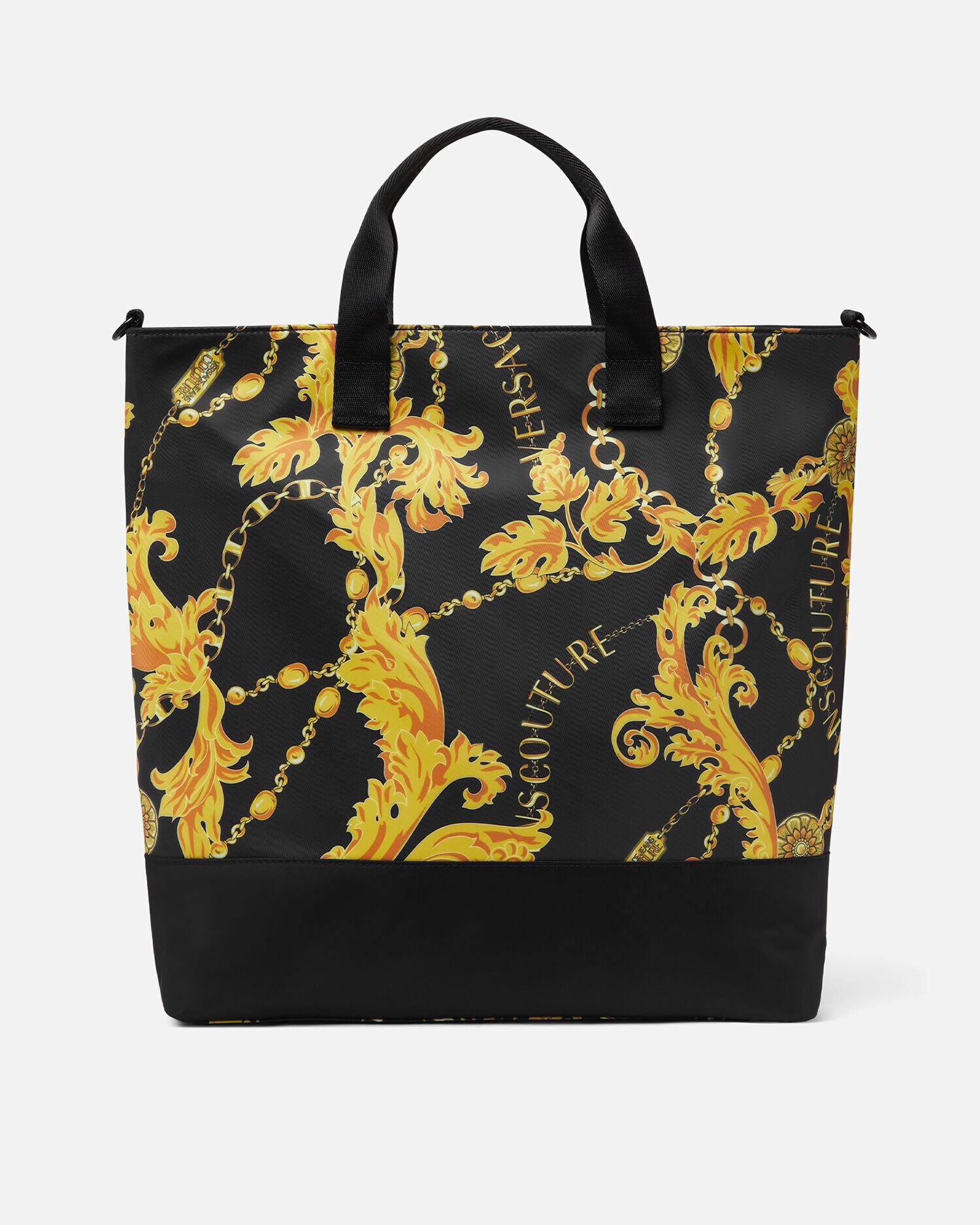 Versace gold tote bag store