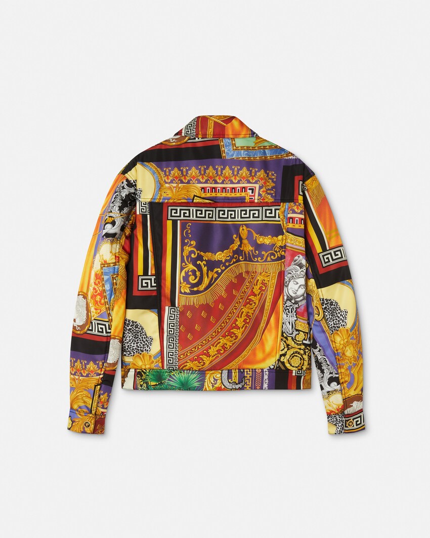 Chaqueta acolchada ligera estampada Estampado 3