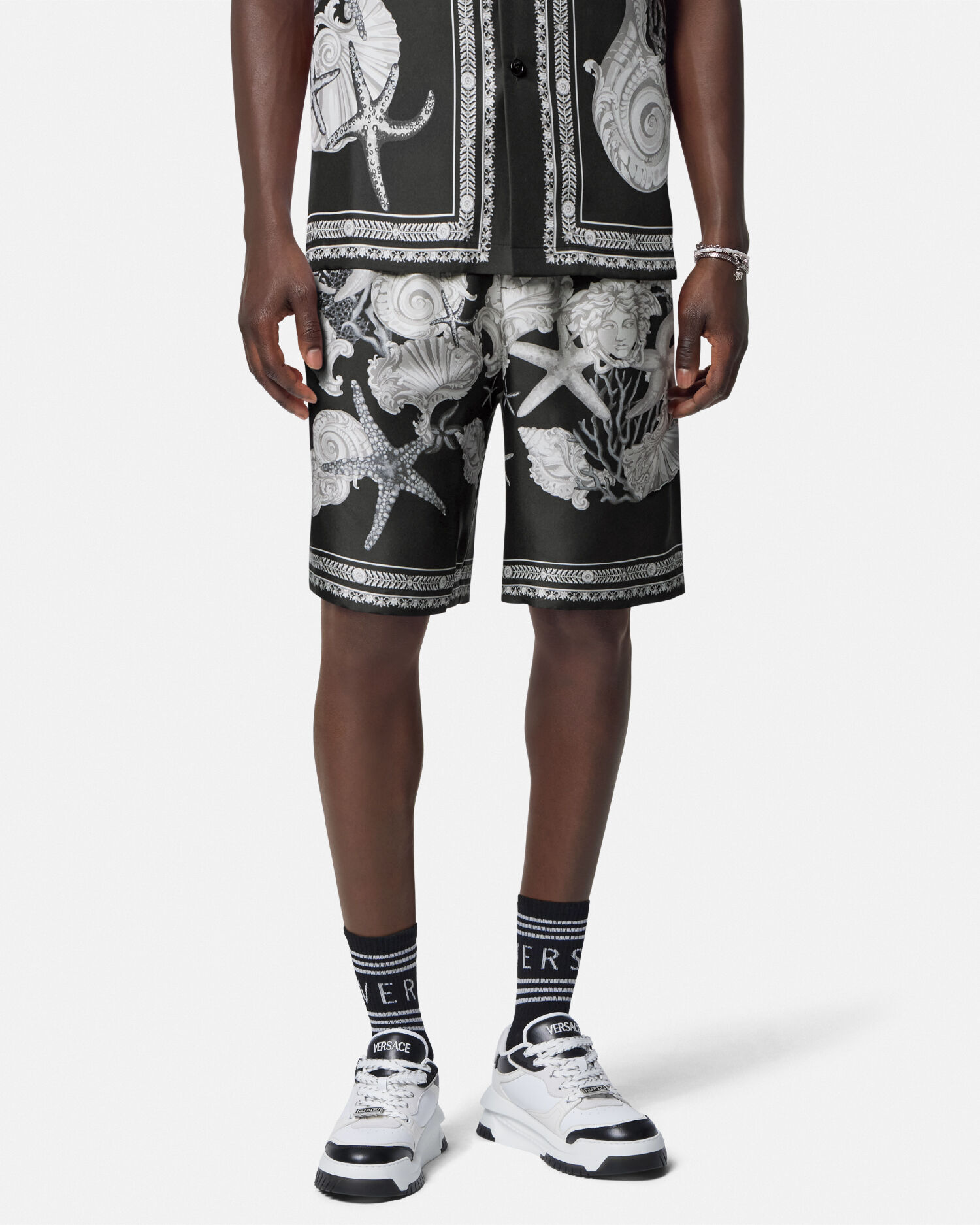Barocco Sea Silk Shorts